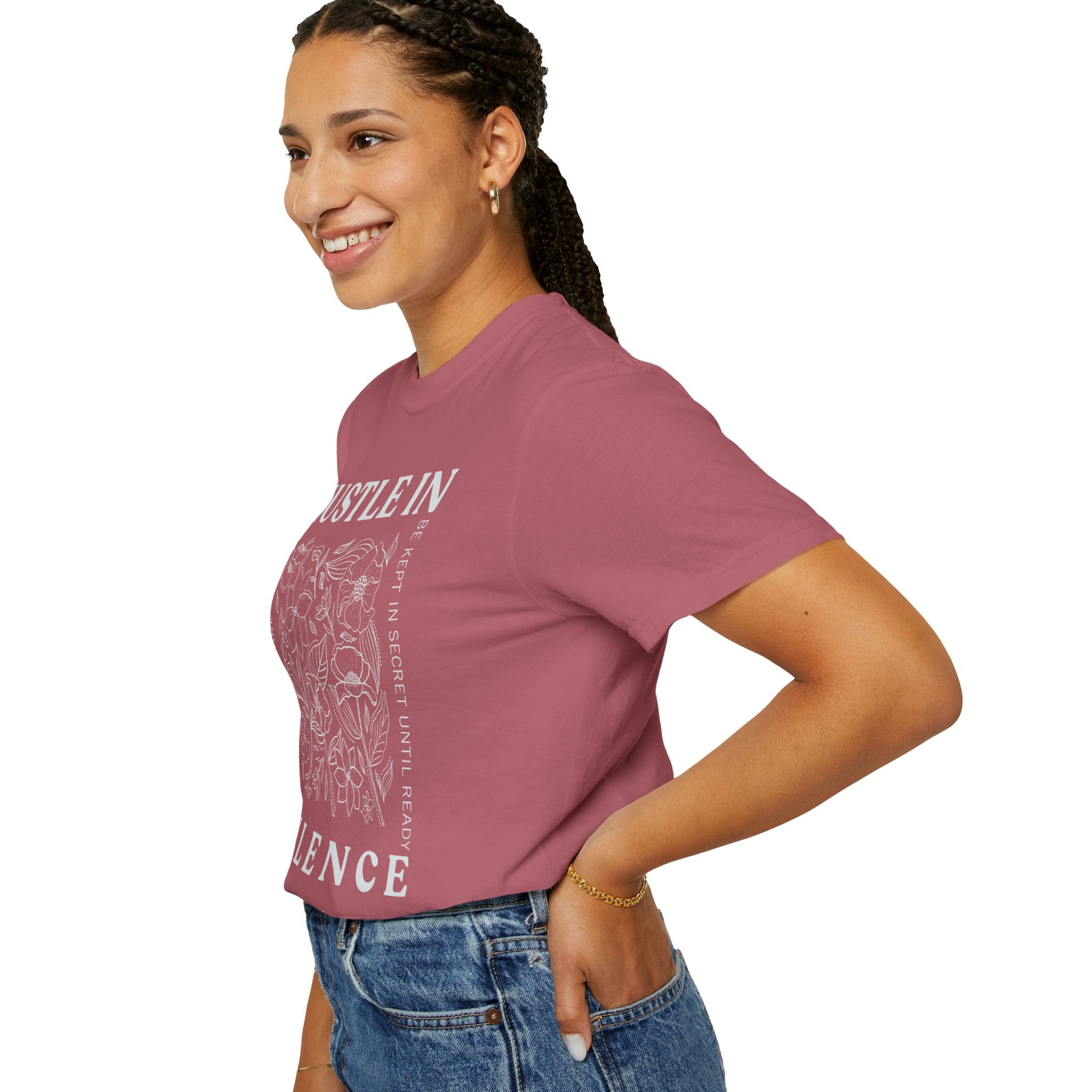 Hustle In Silence Graphic T-Shirt