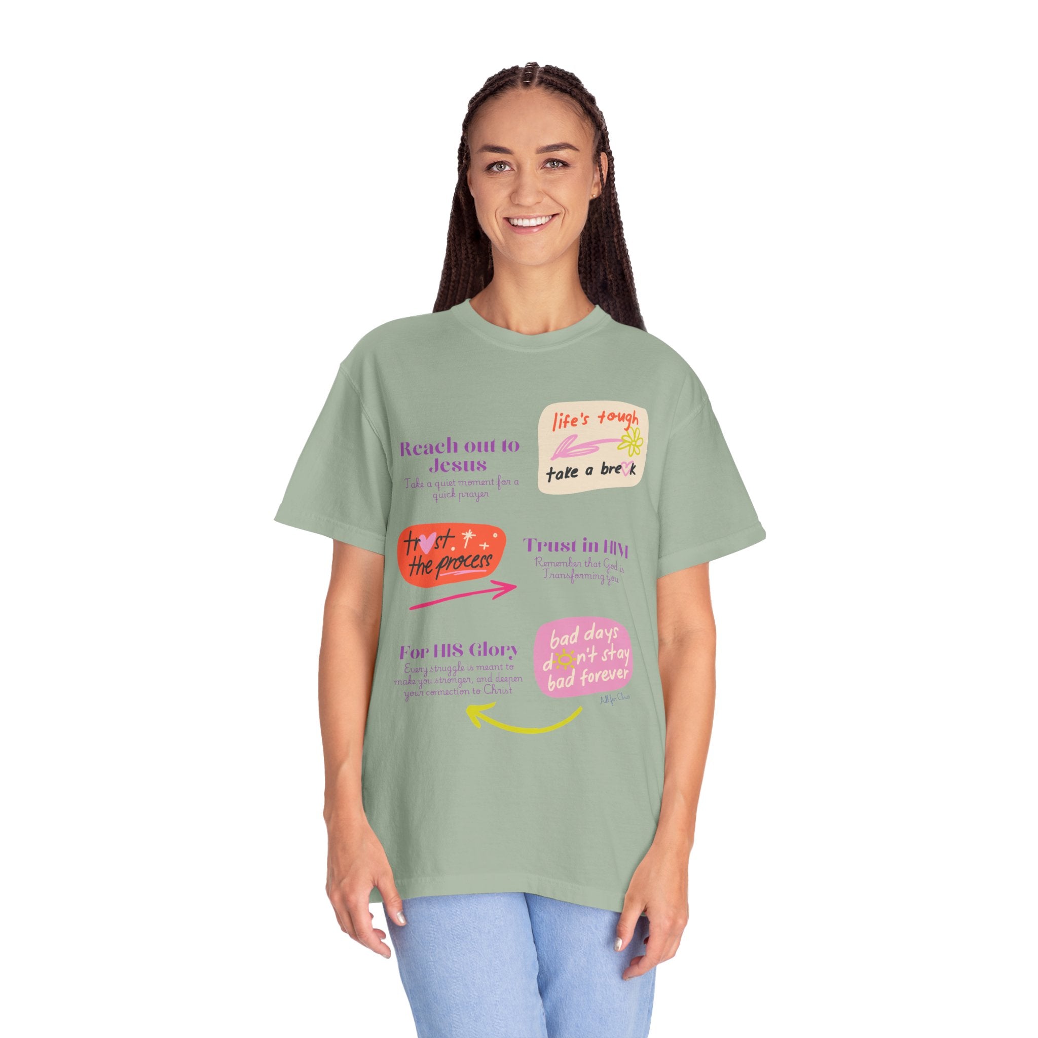Inspirational Daily Reminder T-Shirt — Positive Message Graphic Tee