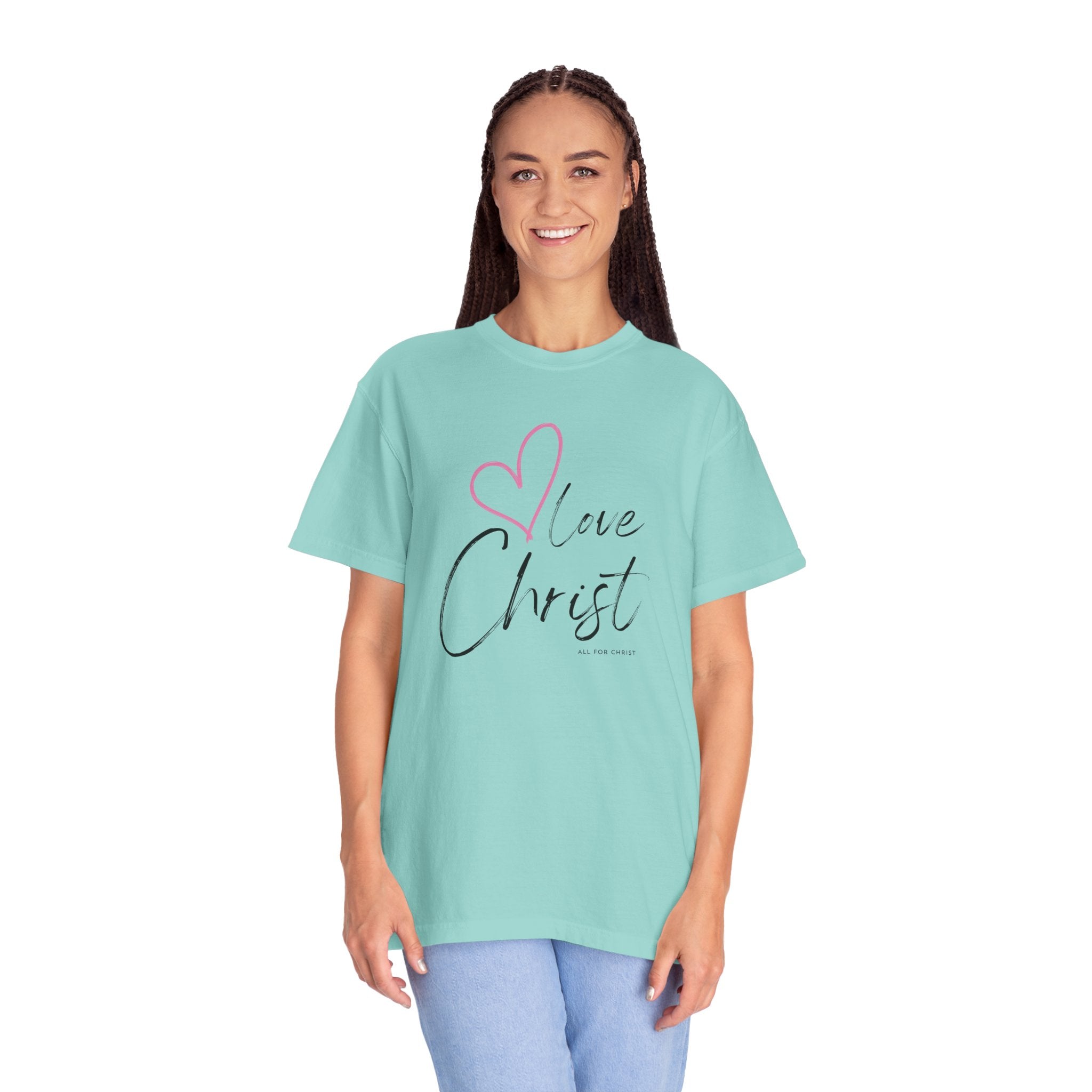 Love Christ T-Shirt — Heart Faith Graphic Tee