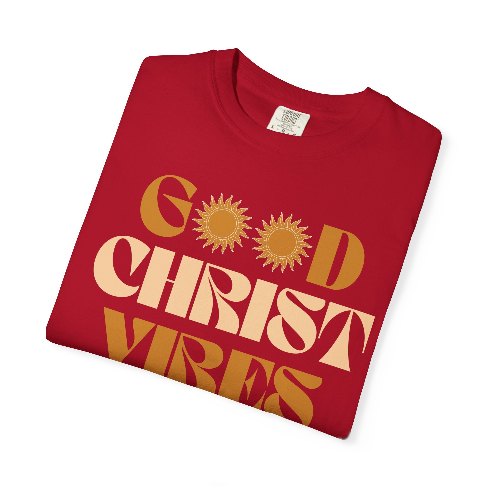 Good Christ Vibes T-Shirt — Retro Faith Graphic Tee