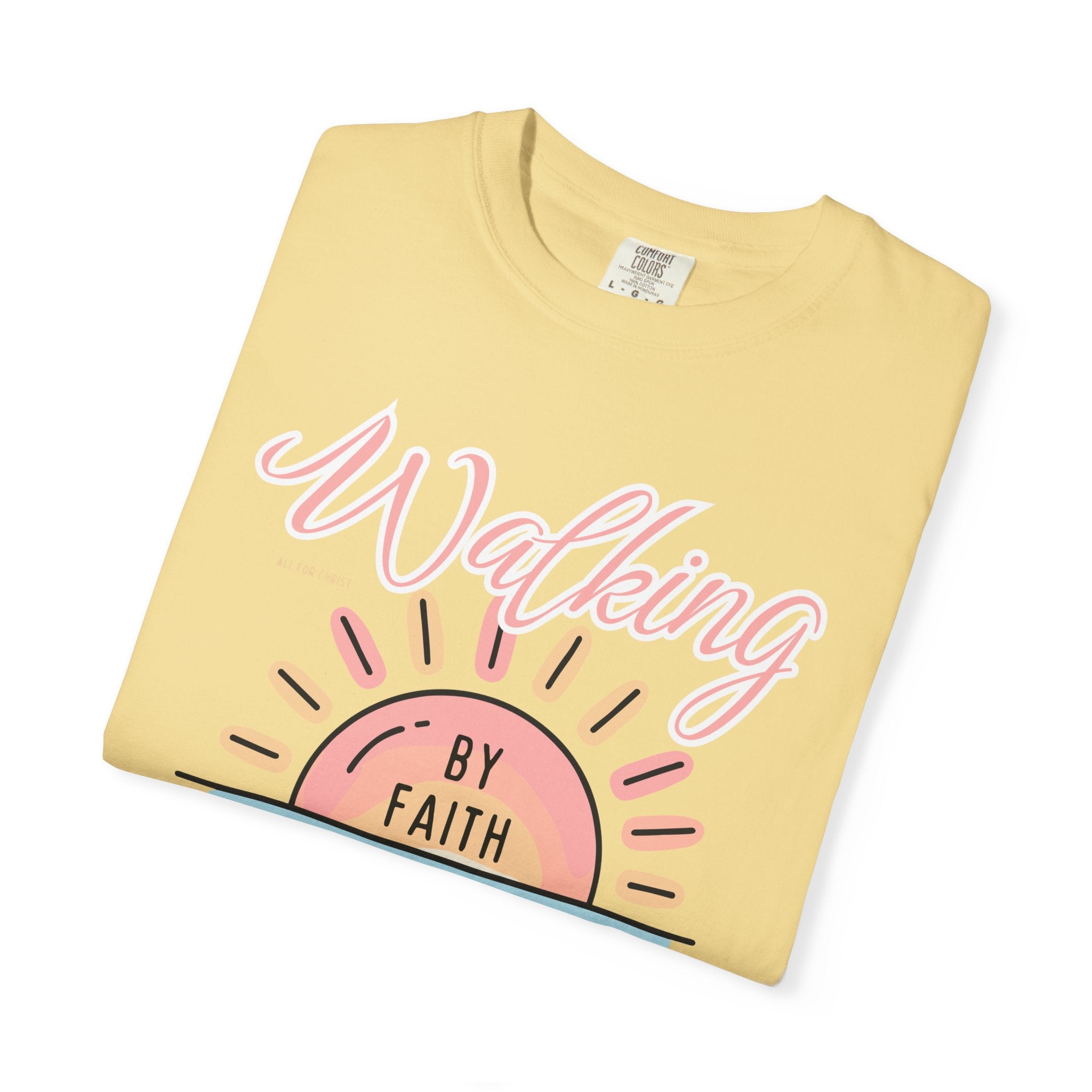 Walking by Faith Not by Tides T-Shirt