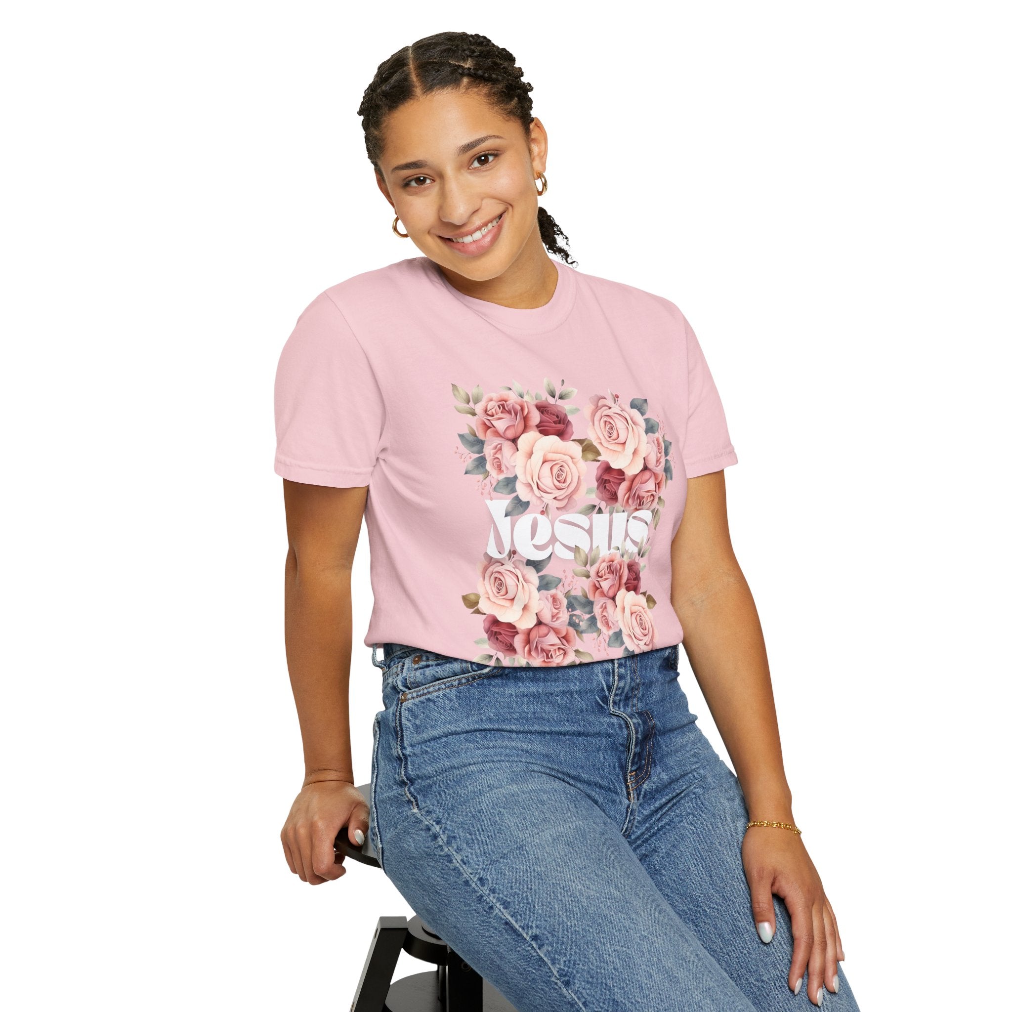 Rose Floral Graphic T-Shirt — 'Bless Your Heart' Vintage Bouquet Tee