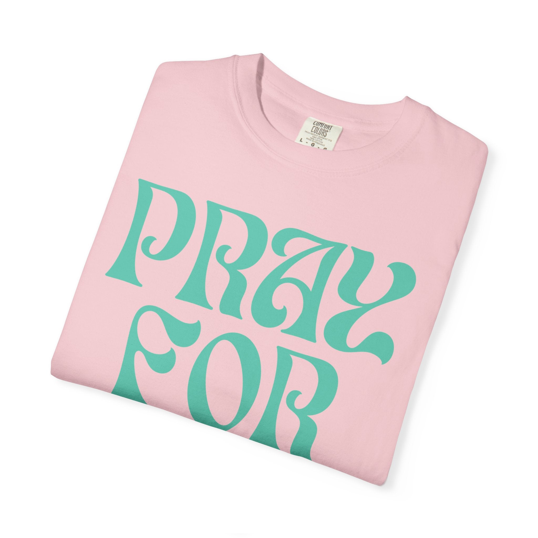 Pray for Love Tee — Vintage Script Graphic T‑Shirt