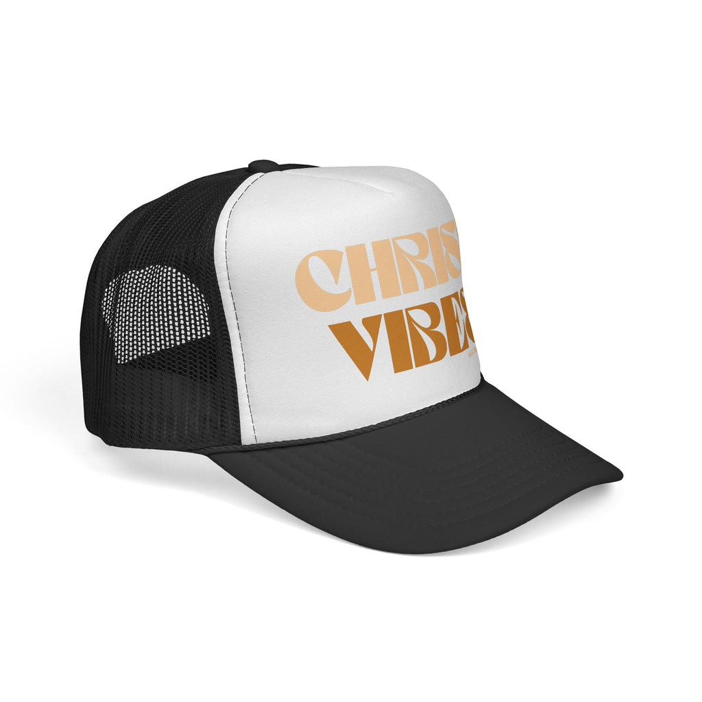 Christ Vibes Trucker Cap — Retro Faith Graphic Hat