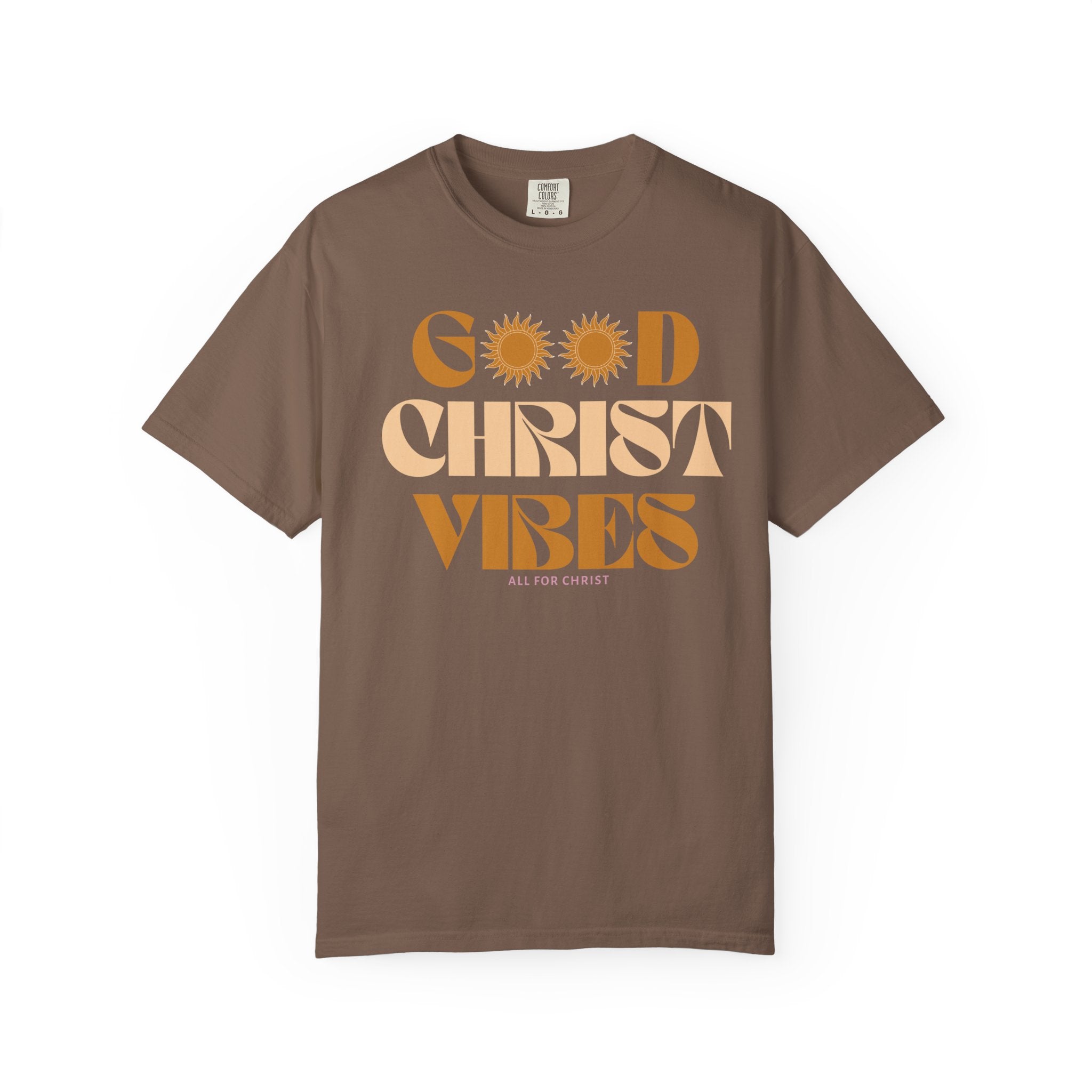 Good Christ Vibes T-Shirt — Retro Faith Graphic Tee
