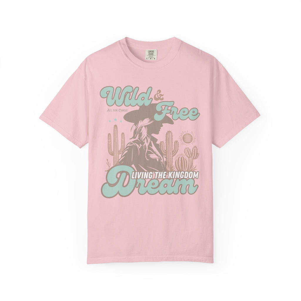 Wild & Free Dream T-Shirt — Desert Cowgirl Graphic Tee