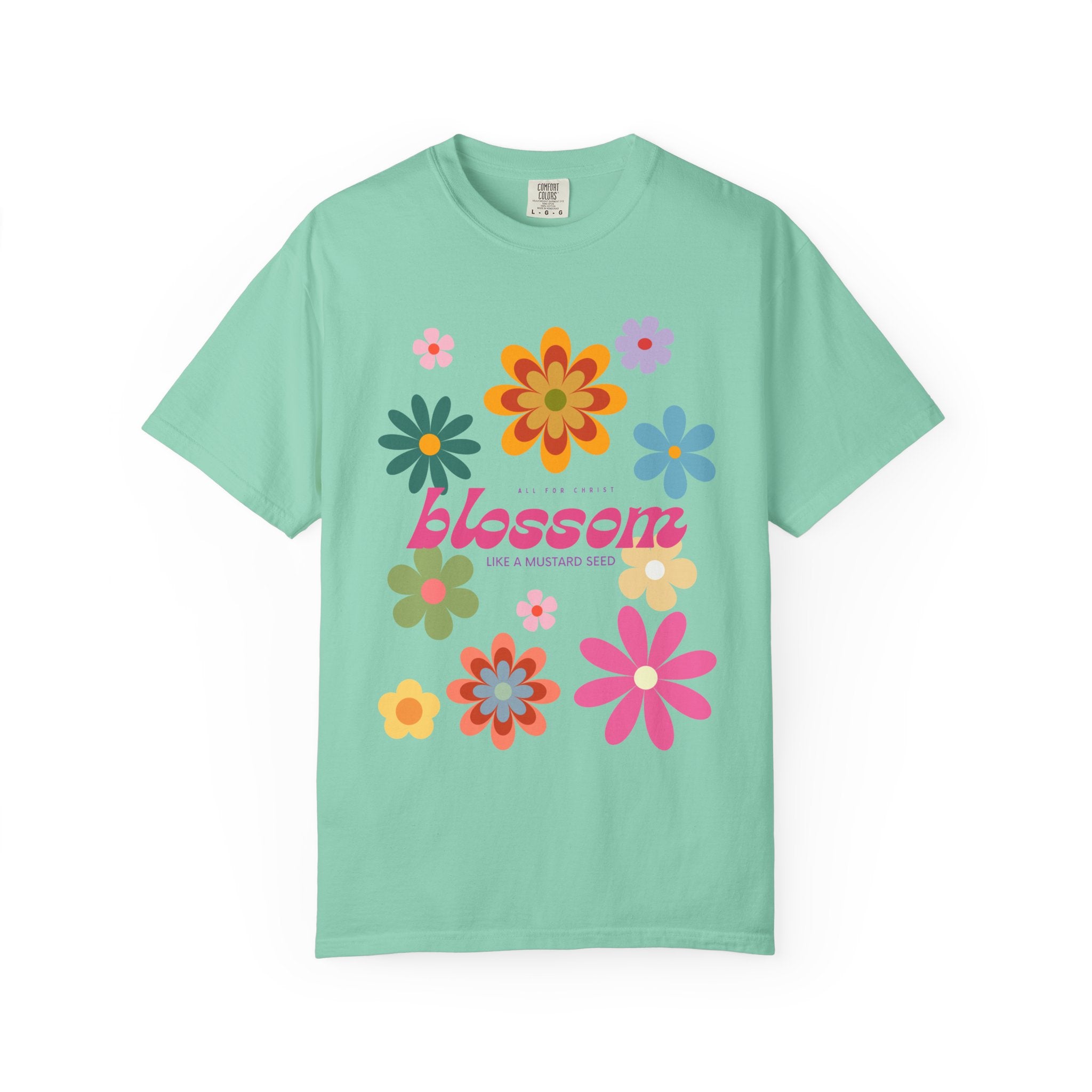 Blossom Floral Tee — Retro Flower Graphic T-Shirt