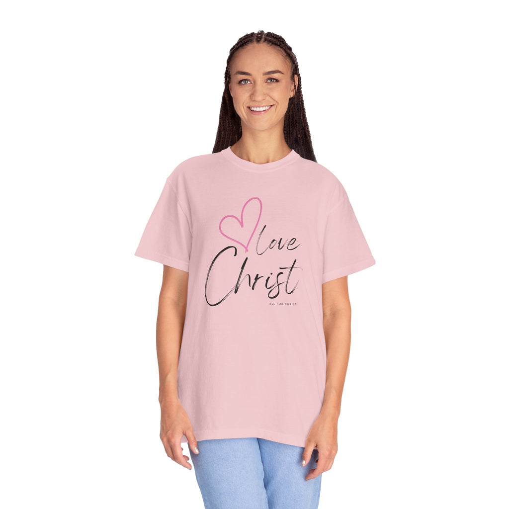 Love Christ T-Shirt — Heart Faith Graphic Tee