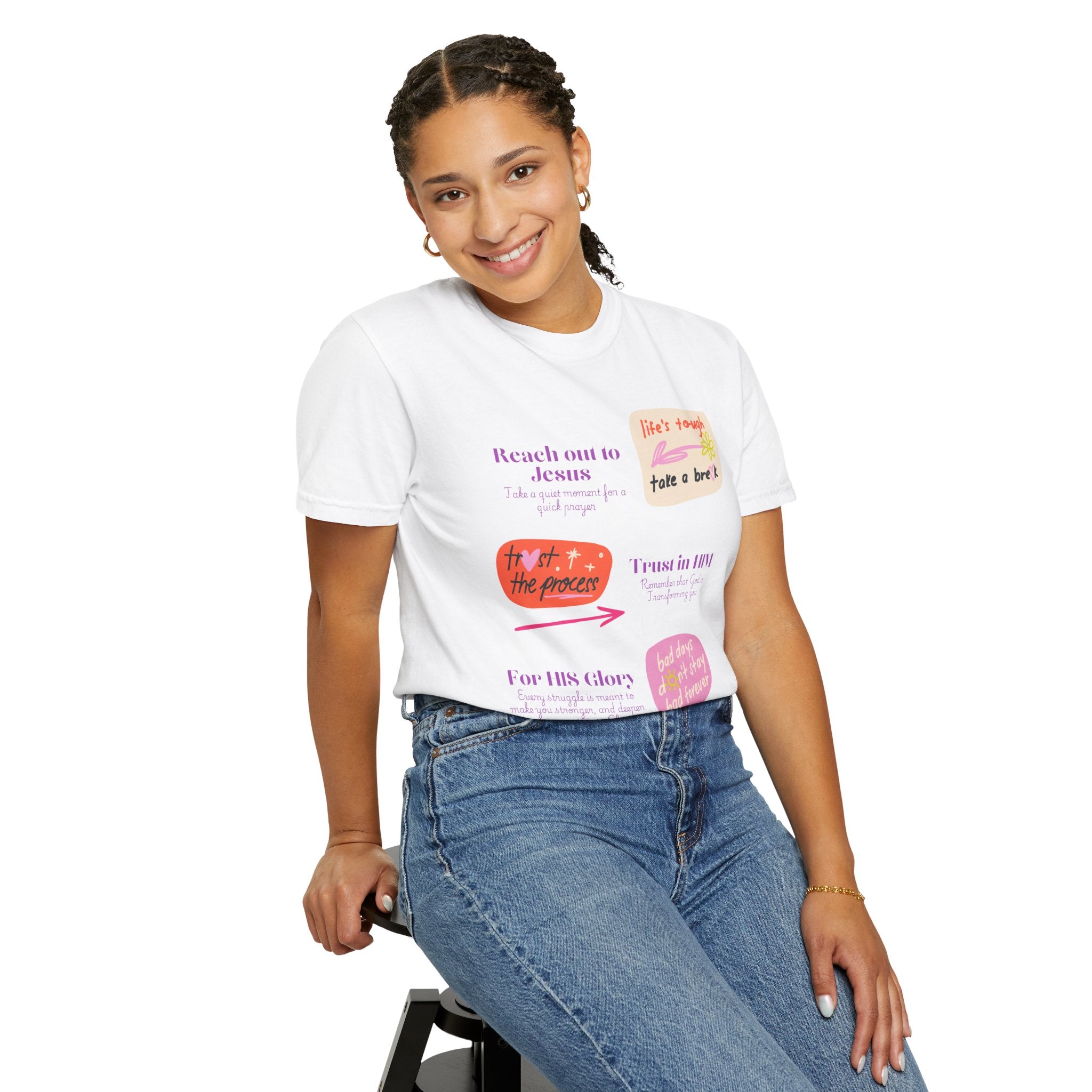 Inspirational Daily Reminder T-Shirt — Positive Message Graphic Tee