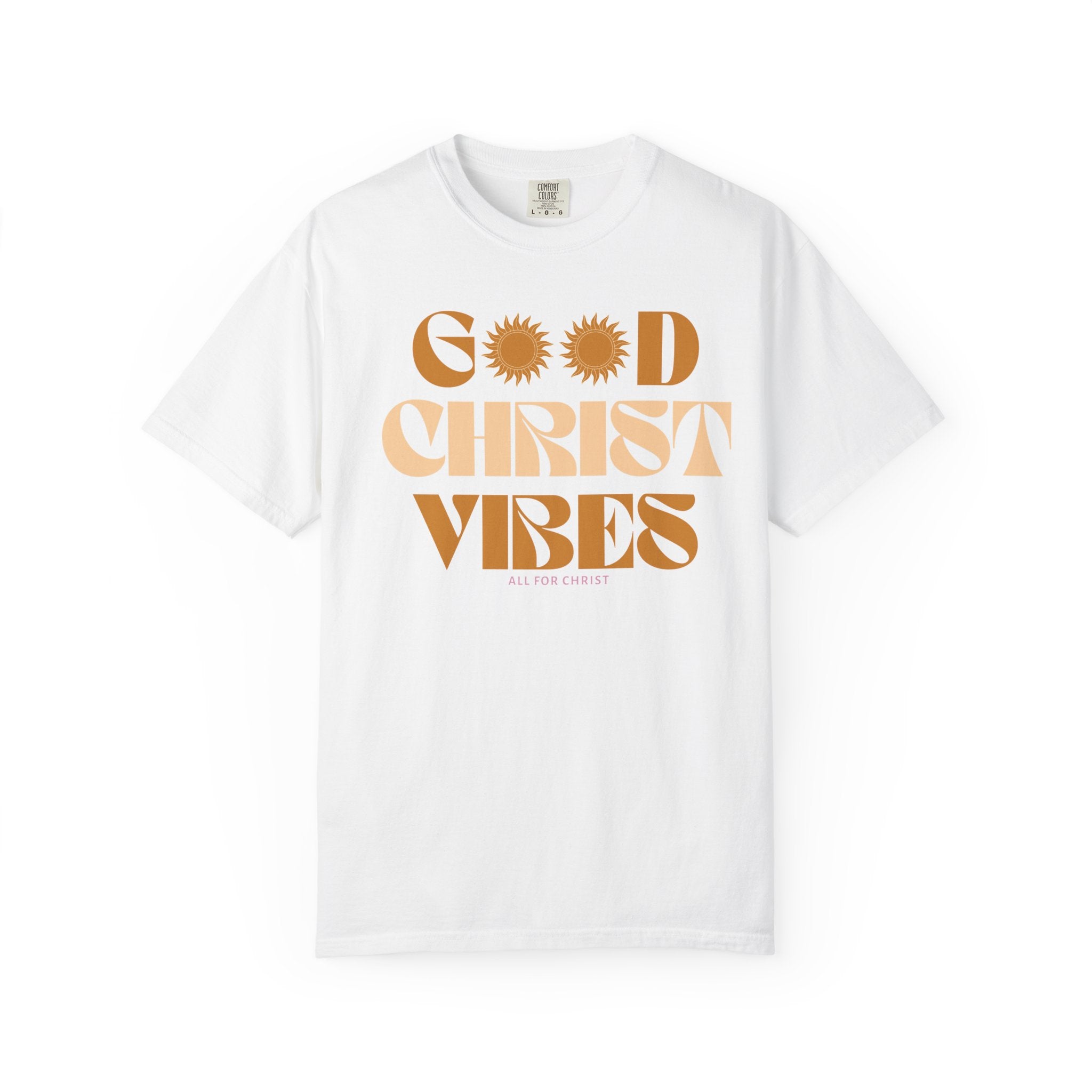 Good Christ Vibes T-Shirt — Retro Faith Graphic Tee