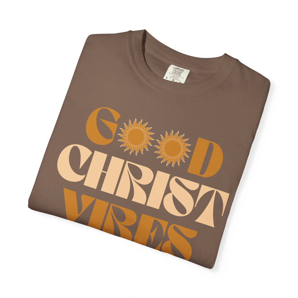 Good Christ Vibes T-Shirt — Retro Faith Graphic Tee