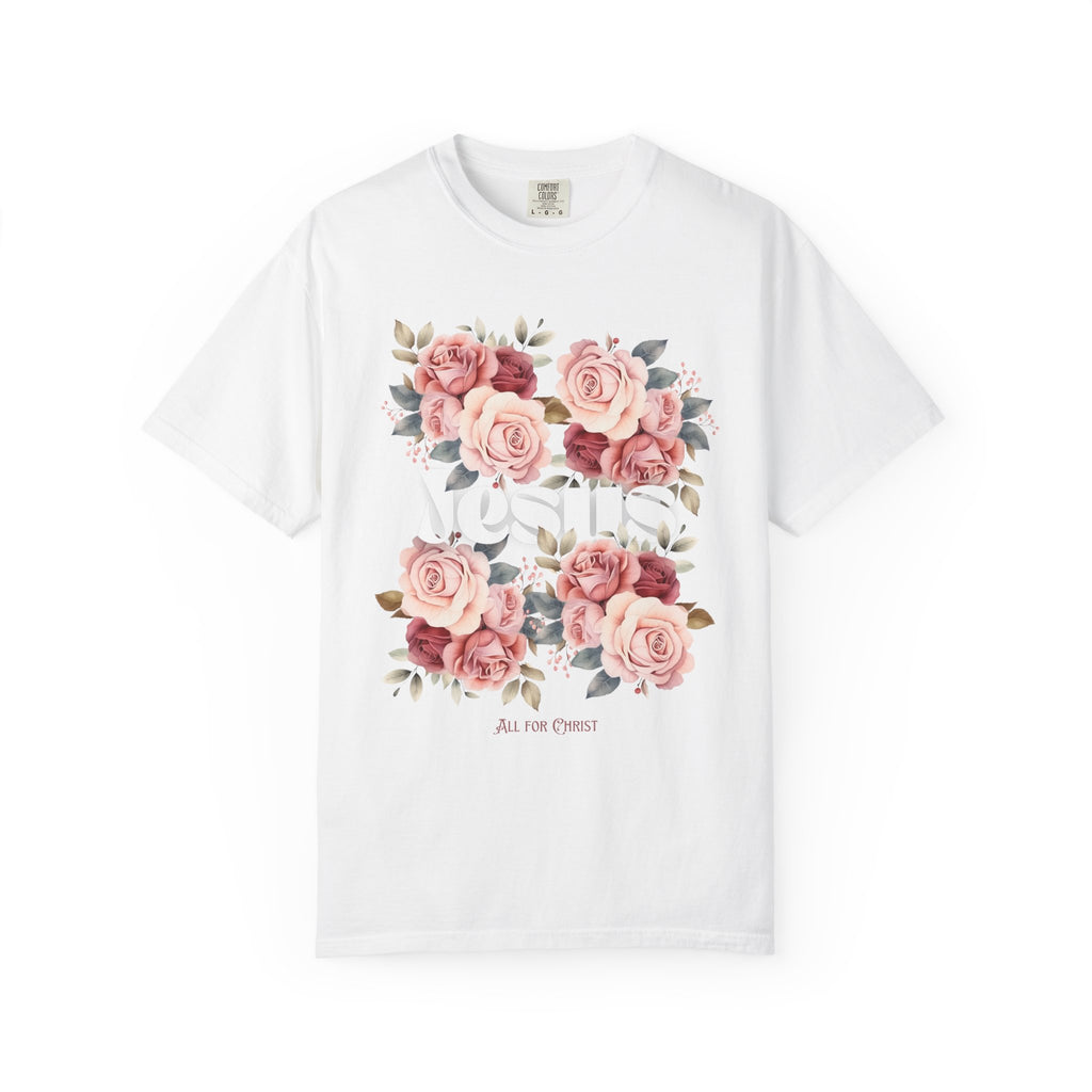 Rose Floral Graphic T-Shirt — 'Bless Your Heart' Vintage Bouquet Tee