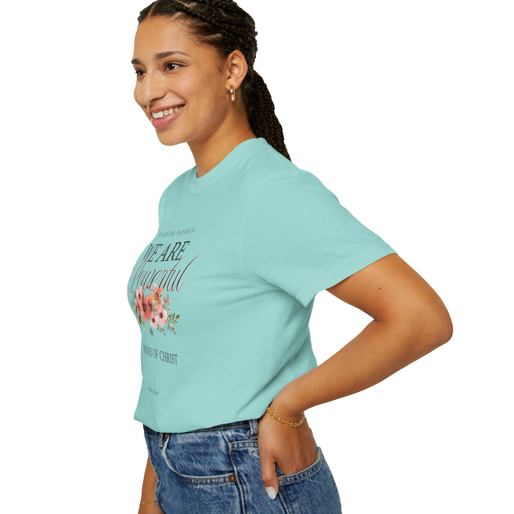 We Are Powerful Floral Christian T-Shirt