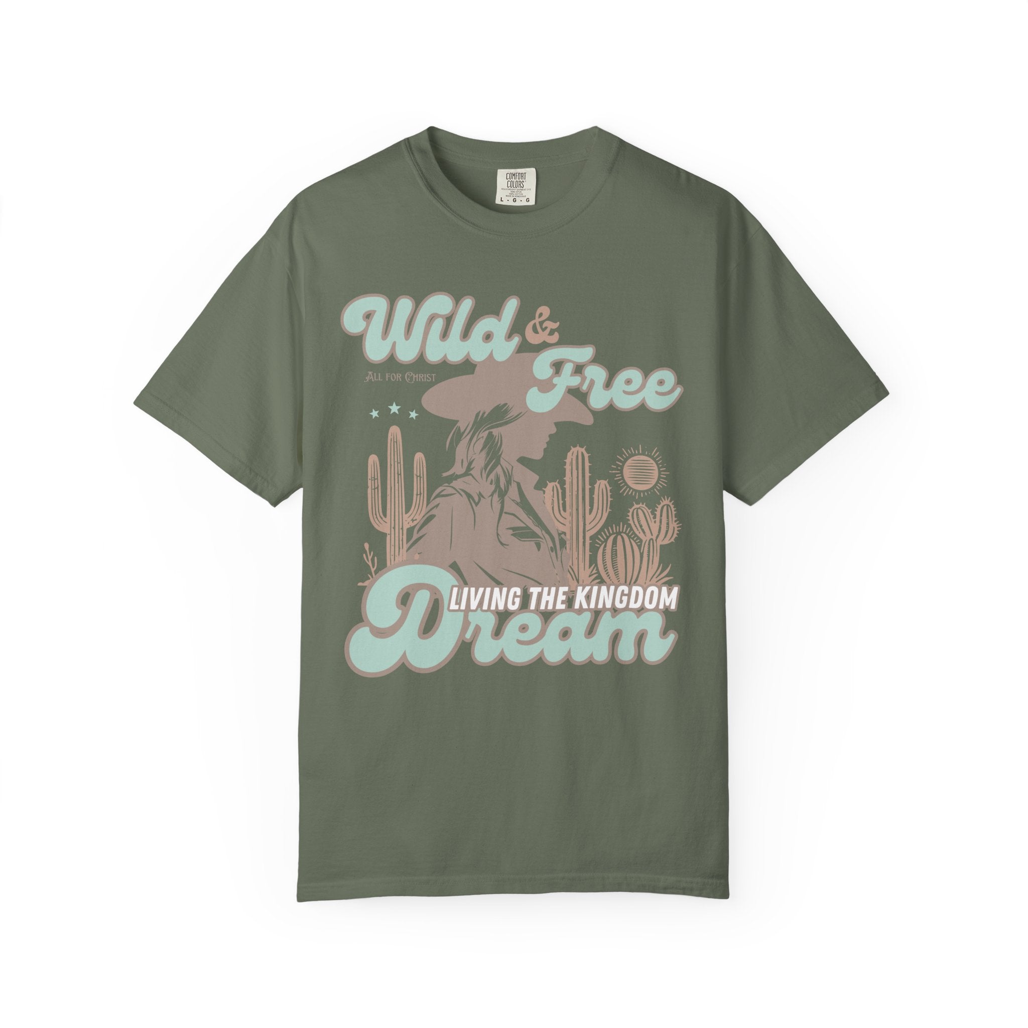 Wild & Free Dream T-Shirt — Desert Cowgirl Graphic Tee