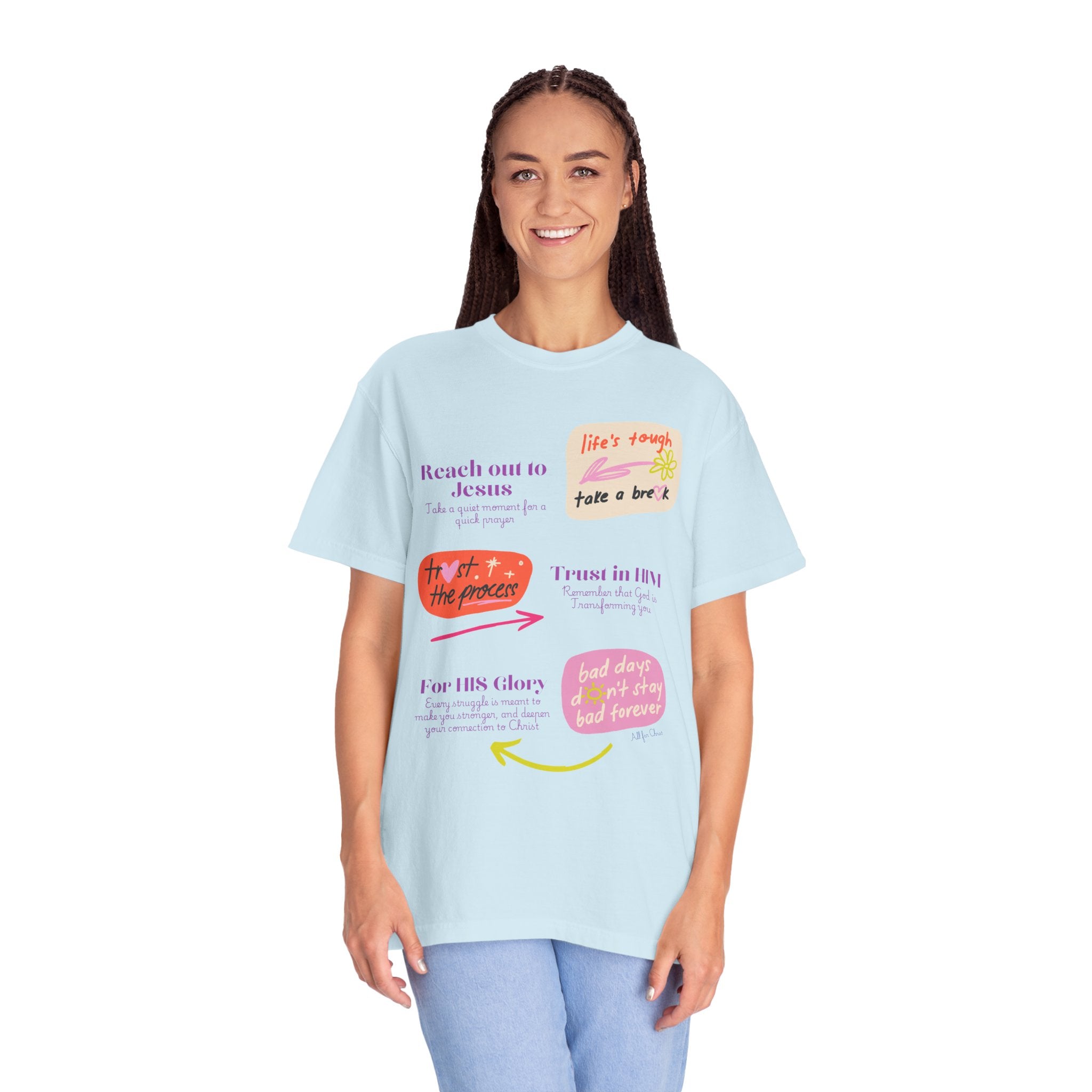 Inspirational Daily Reminder T-Shirt — Positive Message Graphic Tee