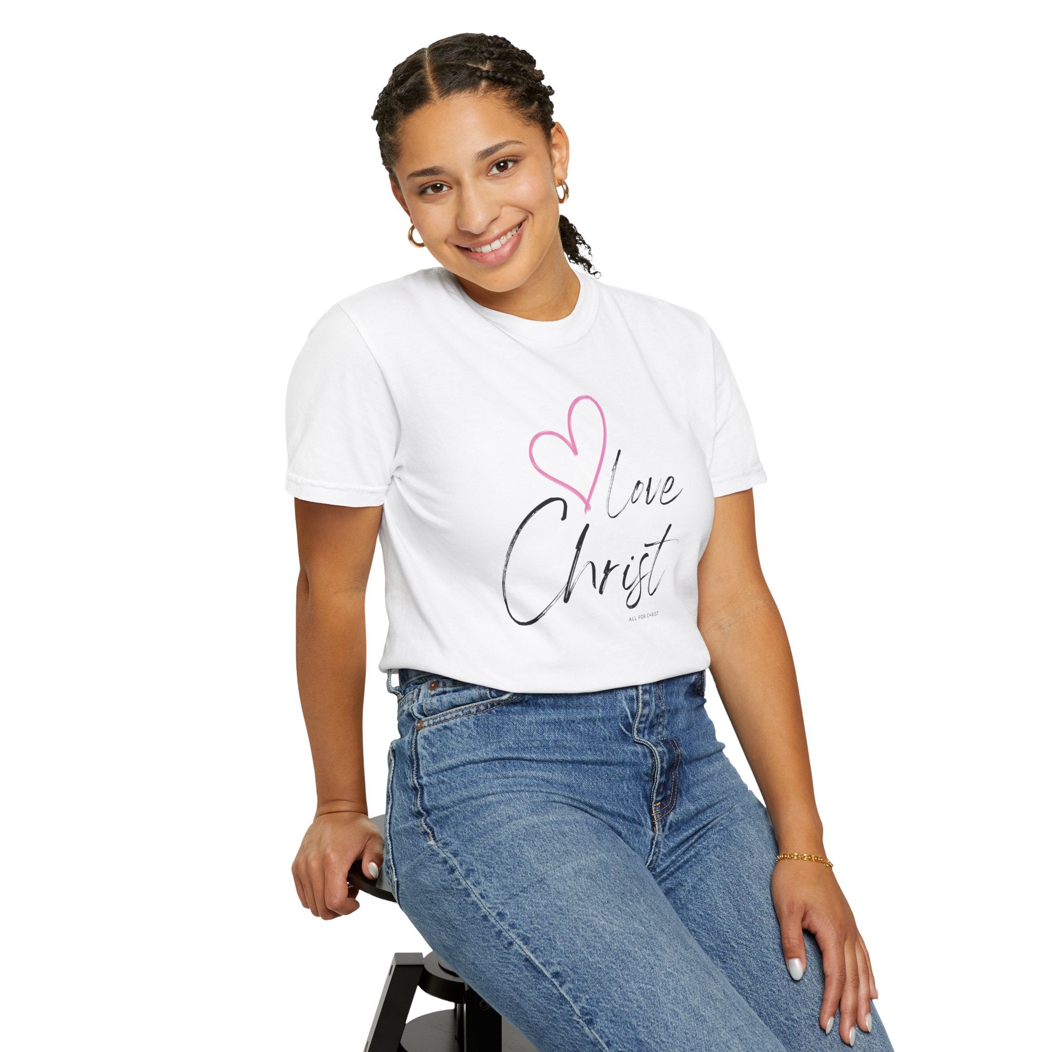 Love Christ T-Shirt — Heart Faith Graphic Tee