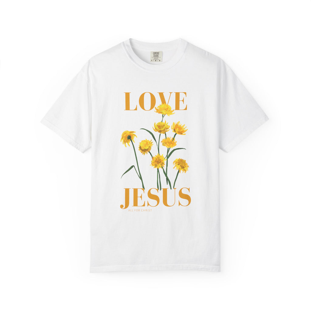 Love Jesus Floral T-Shirt
