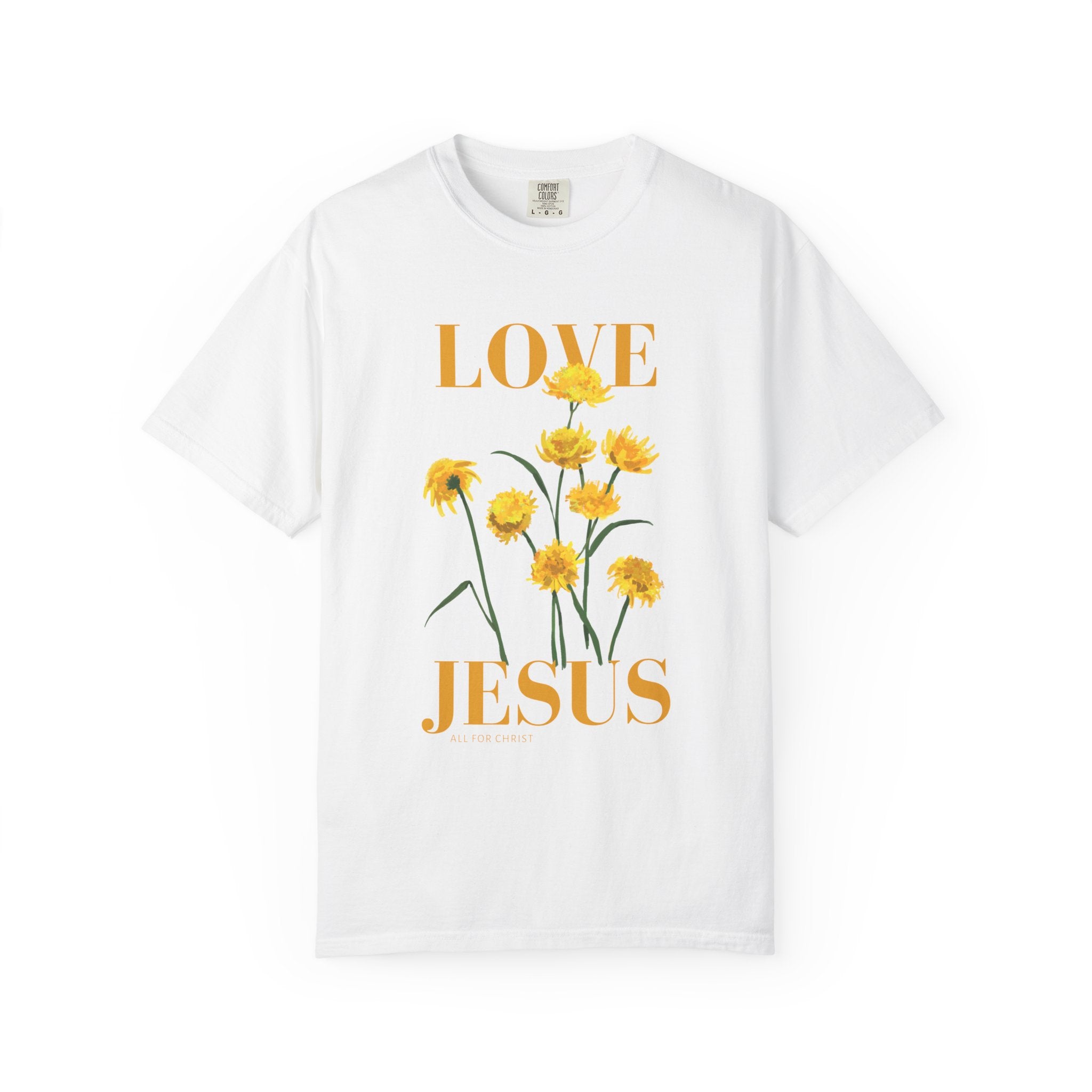 Love Jesus Floral T-Shirt