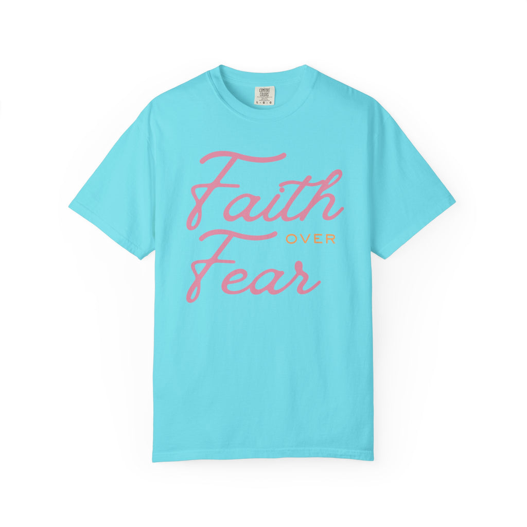 Faith Over Fear T-Shirt — Inspirational Christian Tee
