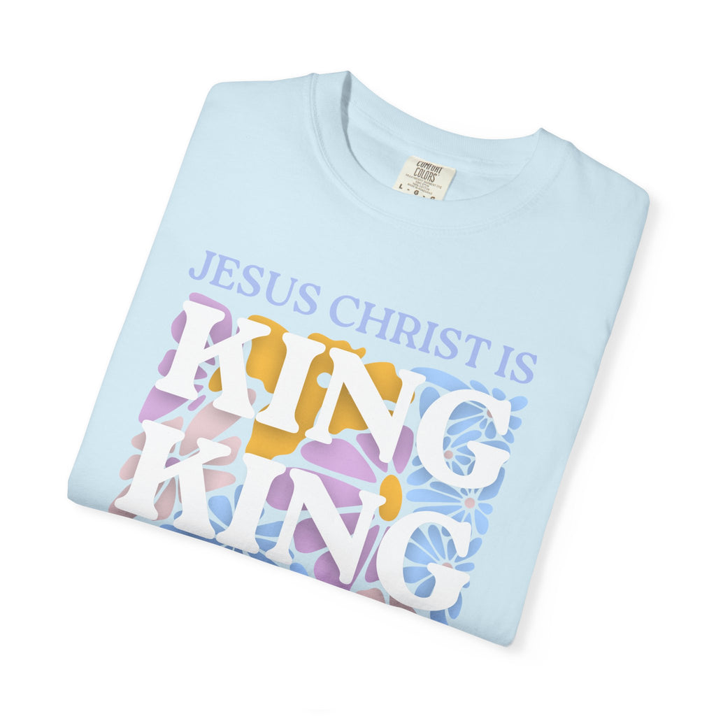 Christian 'King' Graphic T-Shirt — Jesus Christ Is King Faith Tee