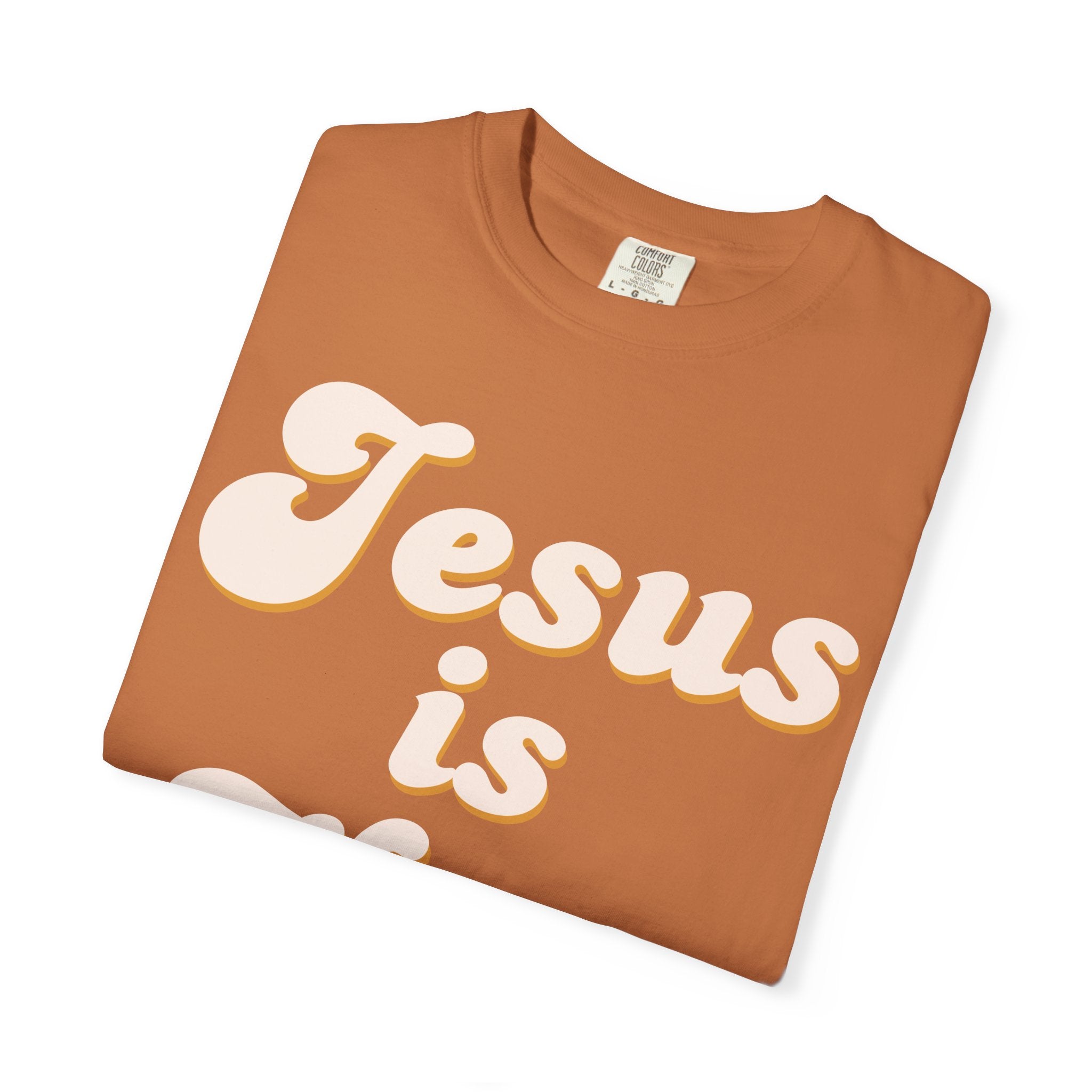 Jesus Is King T‑Shirt — Retro Christian Faith Tee