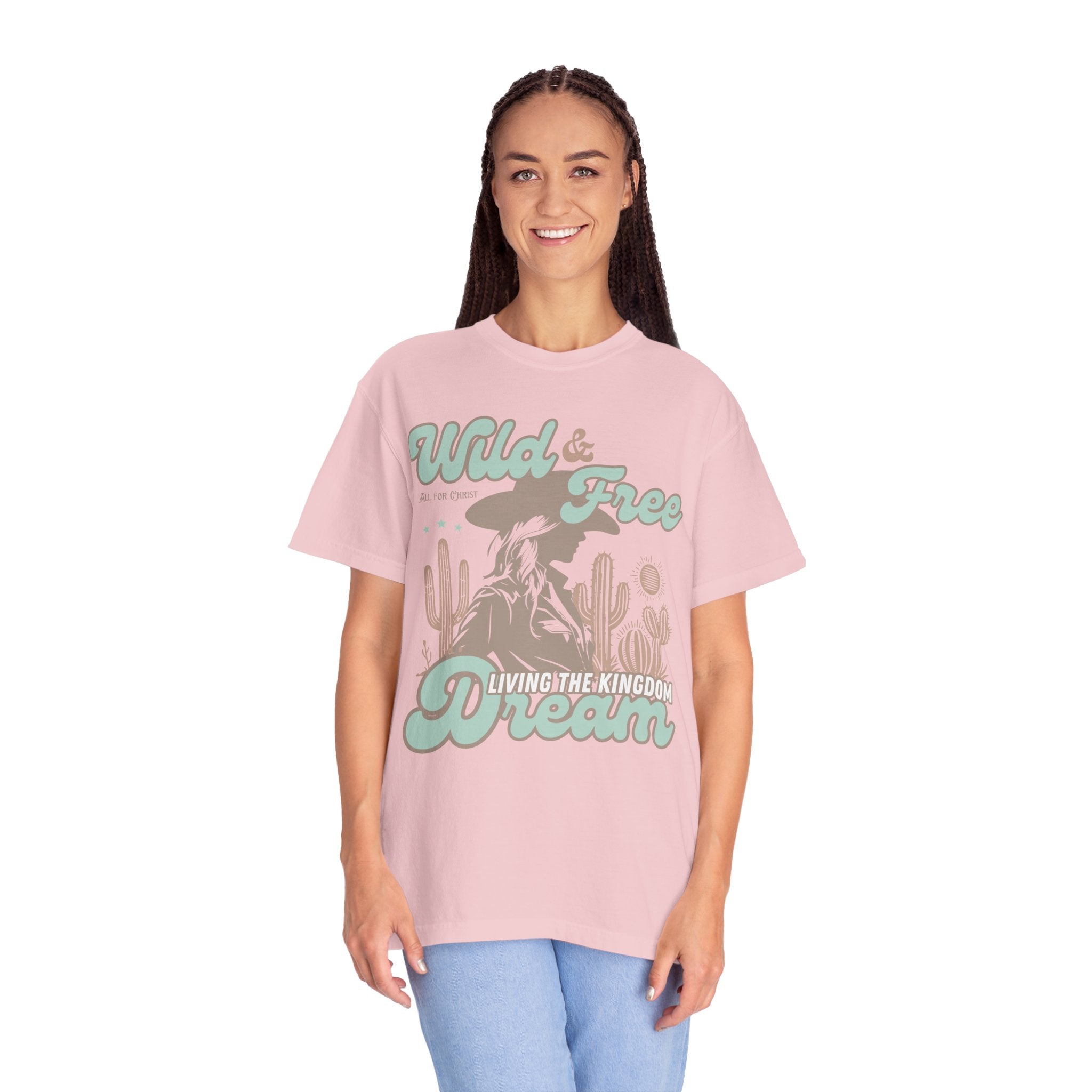 Wild & Free Dream T-Shirt — Desert Cowgirl Graphic Tee