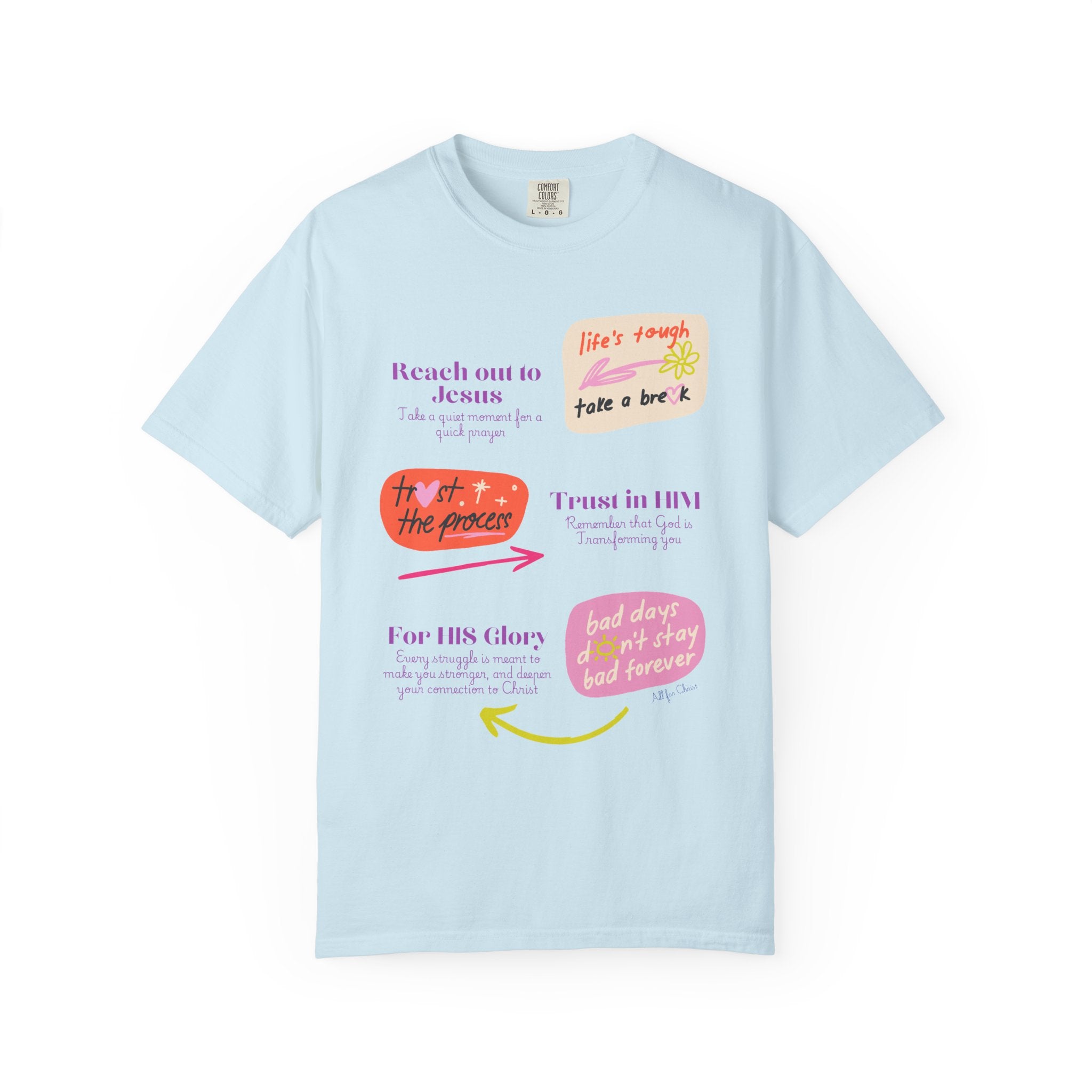 Inspirational Daily Reminder T-Shirt — Positive Message Graphic Tee
