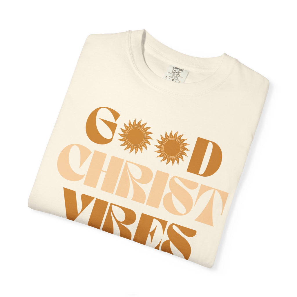 Good Christ Vibes T-Shirt — Retro Faith Graphic Tee