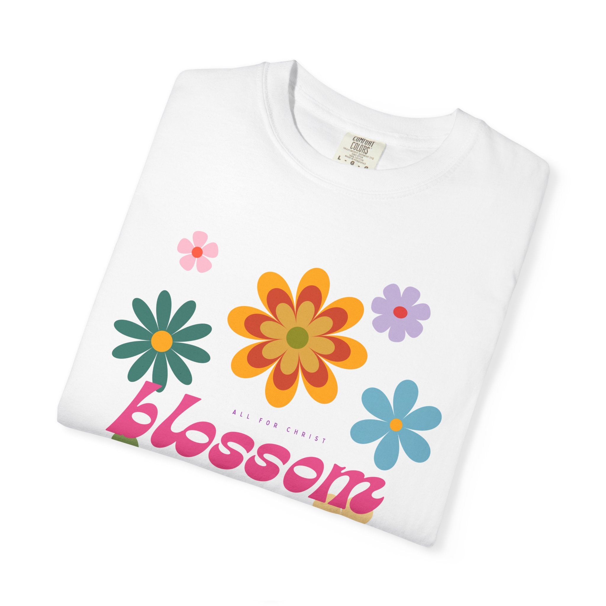 Blossom Floral Tee — Retro Flower Graphic T-Shirt