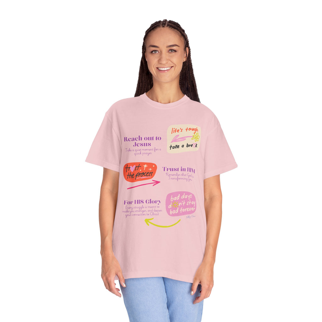 Inspirational Daily Reminder T-Shirt — Positive Message Graphic Tee
