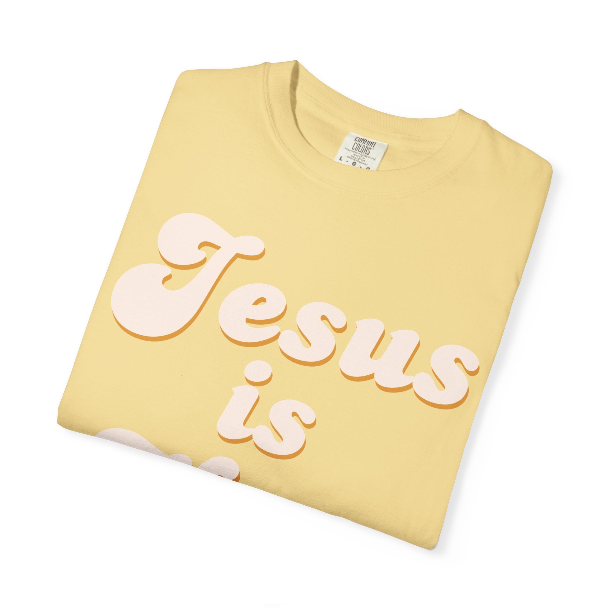 Jesus Is King T‑Shirt — Retro Christian Faith Tee