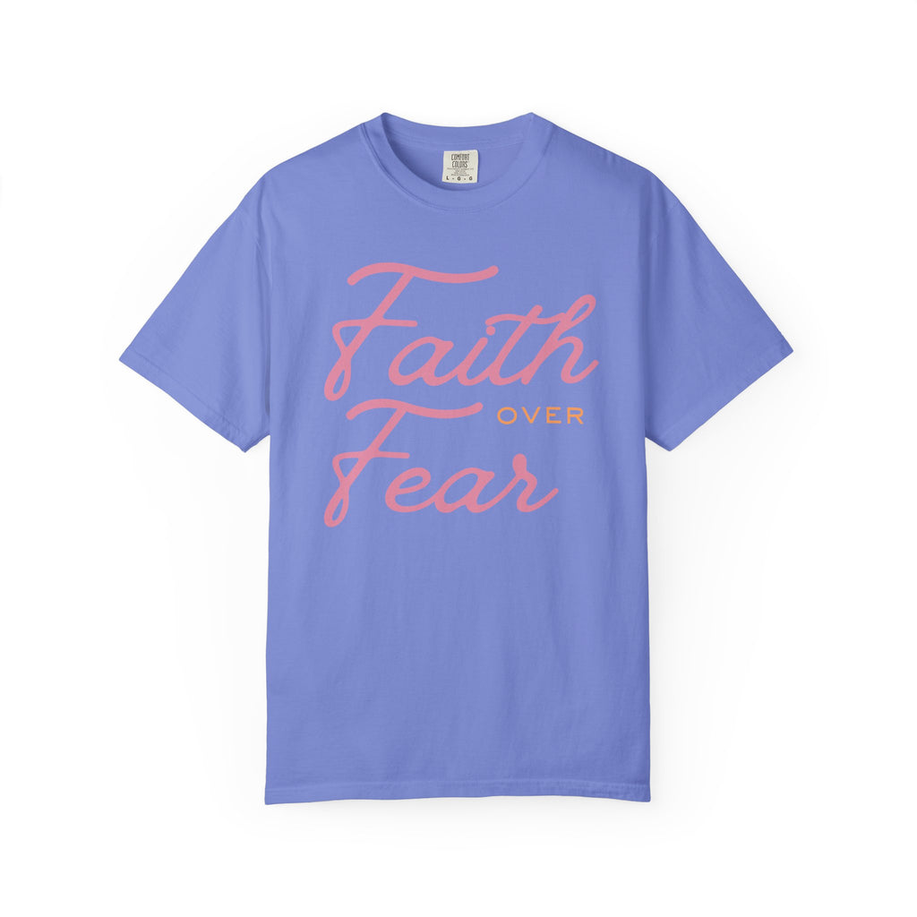 Faith Over Fear T-Shirt — Inspirational Christian Tee
