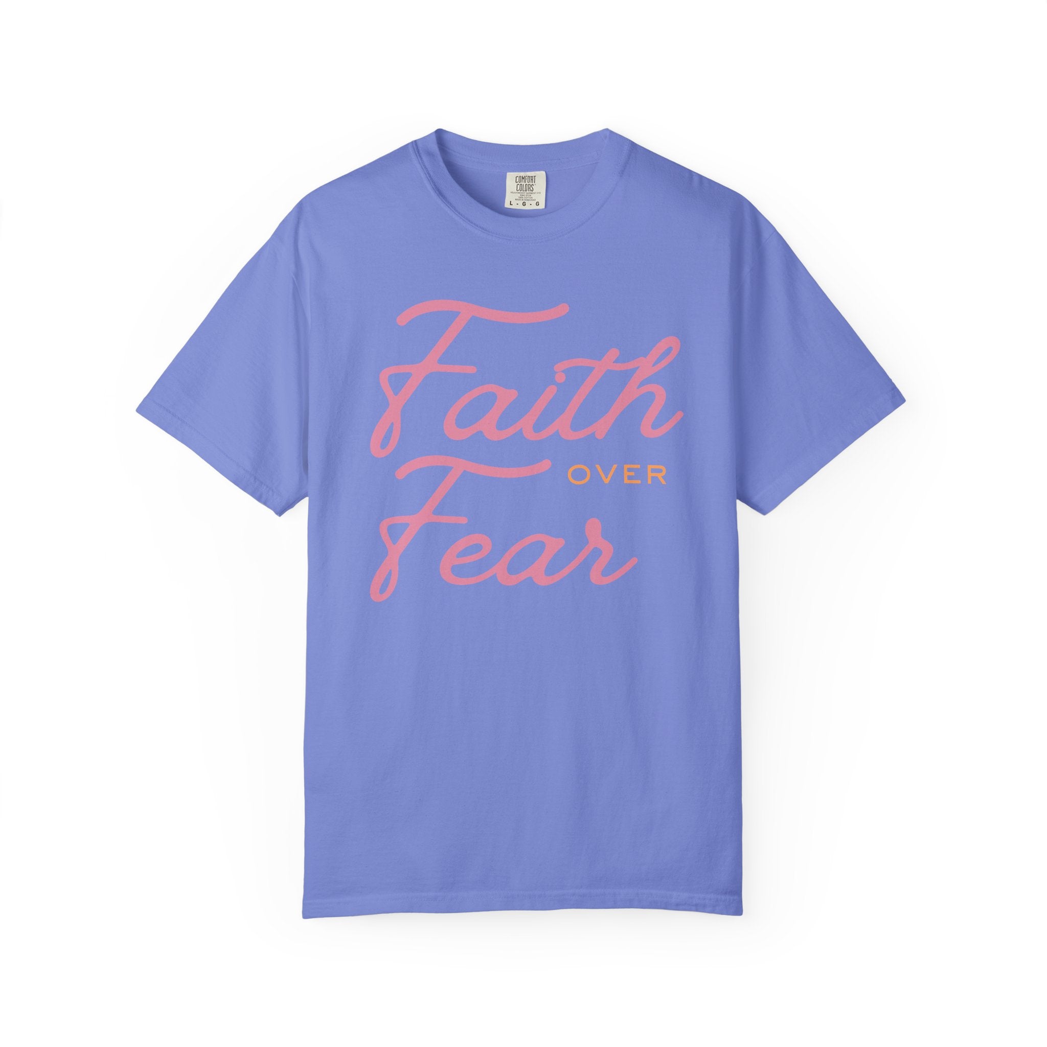 Faith Over Fear T-Shirt — Inspirational Christian Tee