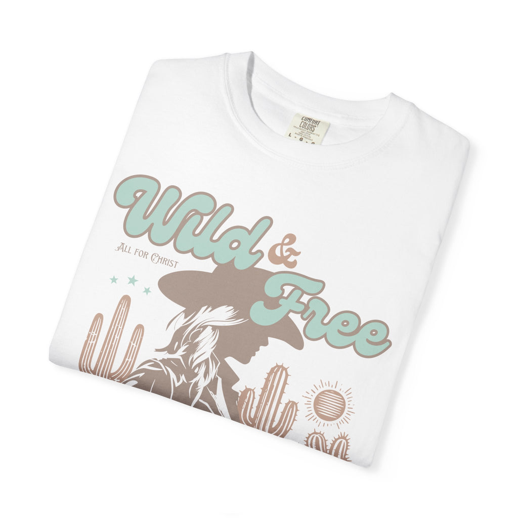Wild & Free Dream T-Shirt — Desert Cowgirl Graphic Tee