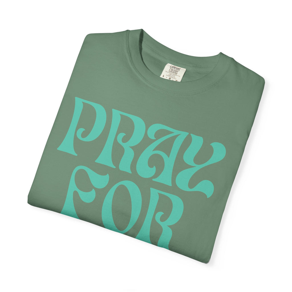 Pray for Love Tee — Vintage Script Graphic T‑Shirt