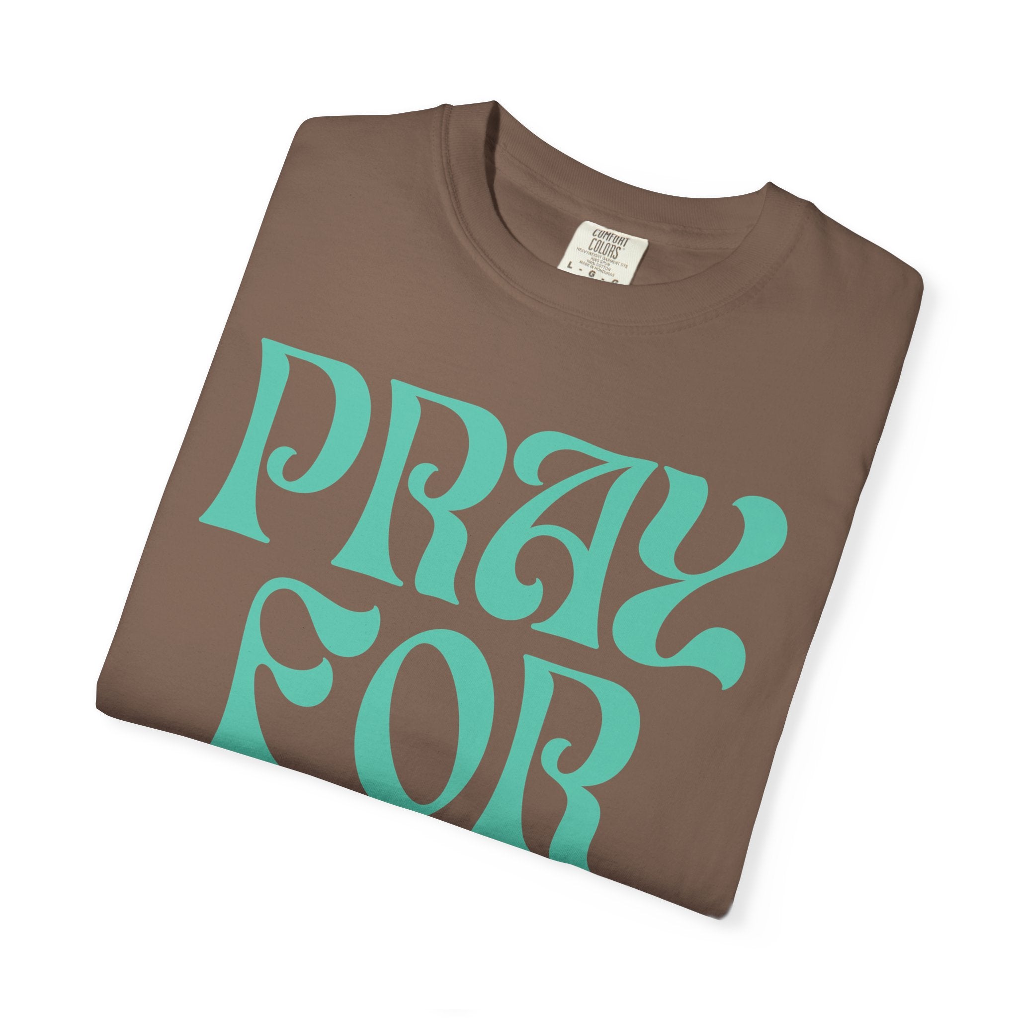 Pray for Love Tee — Vintage Script Graphic T‑Shirt