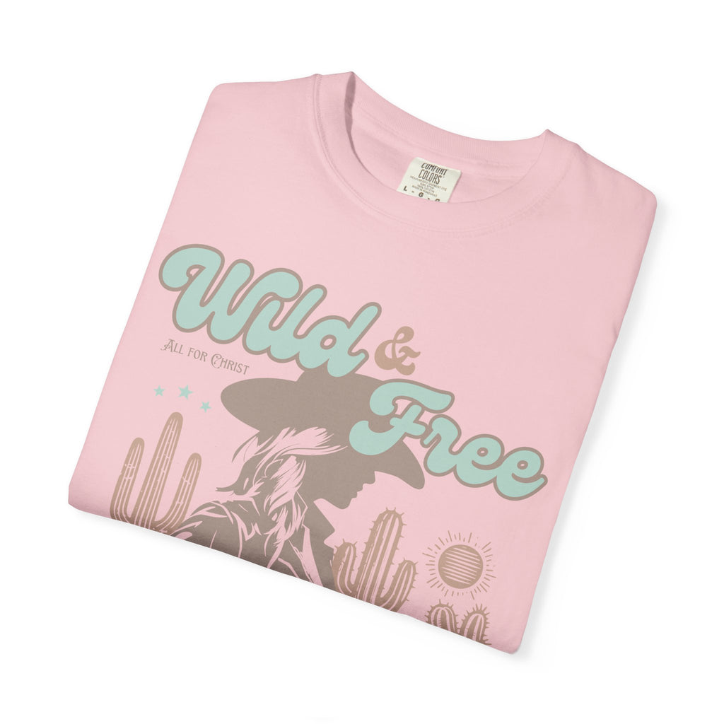Wild & Free Dream T-Shirt — Desert Cowgirl Graphic Tee