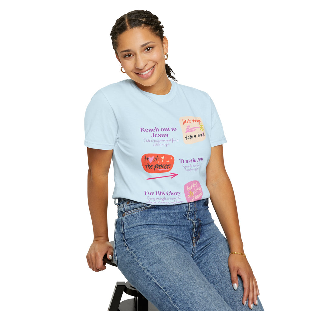 Inspirational Daily Reminder T-Shirt — Positive Message Graphic Tee