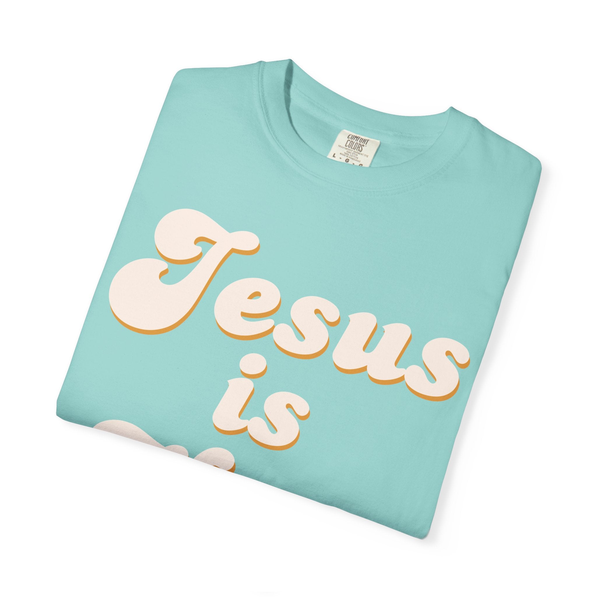 Jesus Is King T‑Shirt — Retro Christian Faith Tee