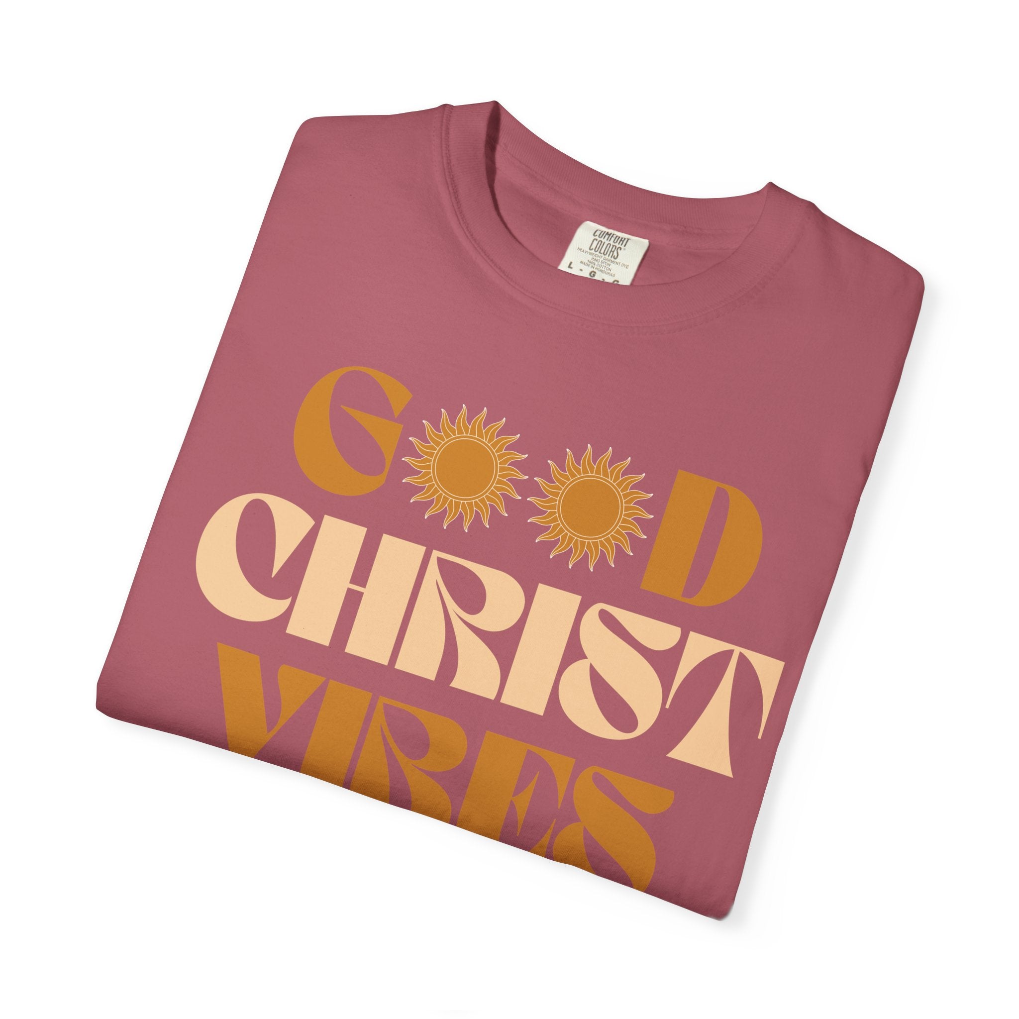 Good Christ Vibes T-Shirt — Retro Faith Graphic Tee