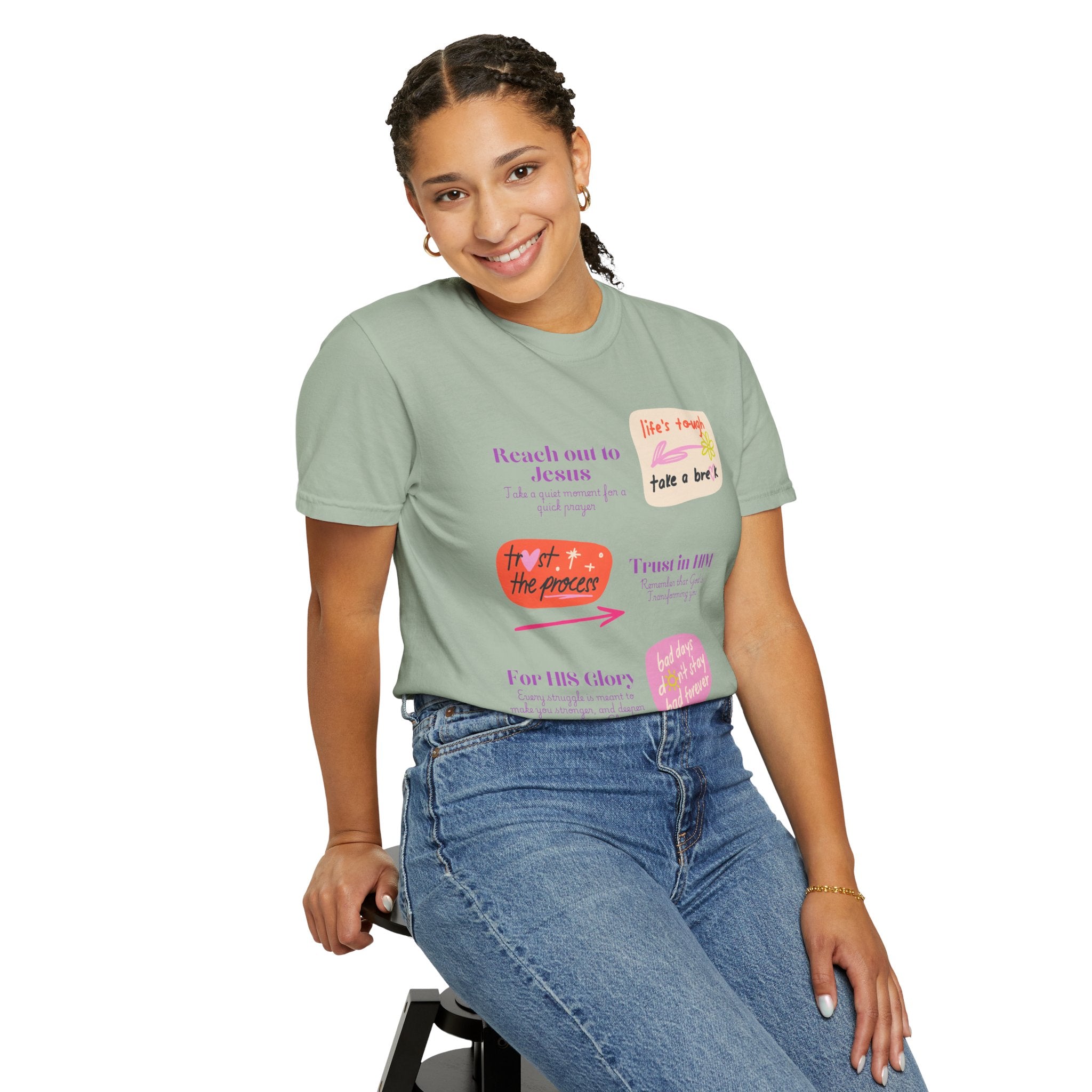 Inspirational Daily Reminder T-Shirt — Positive Message Graphic Tee
