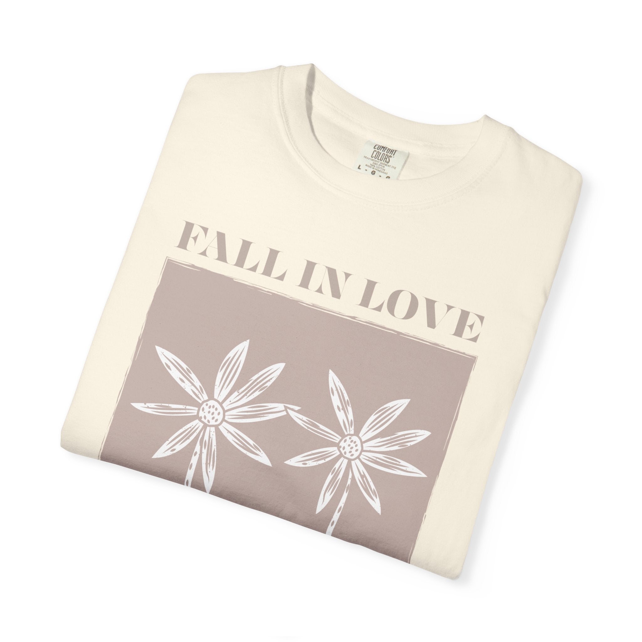 Faith Floral T‑Shirt — "Fall in Love with Jesus" Graphic Tee
