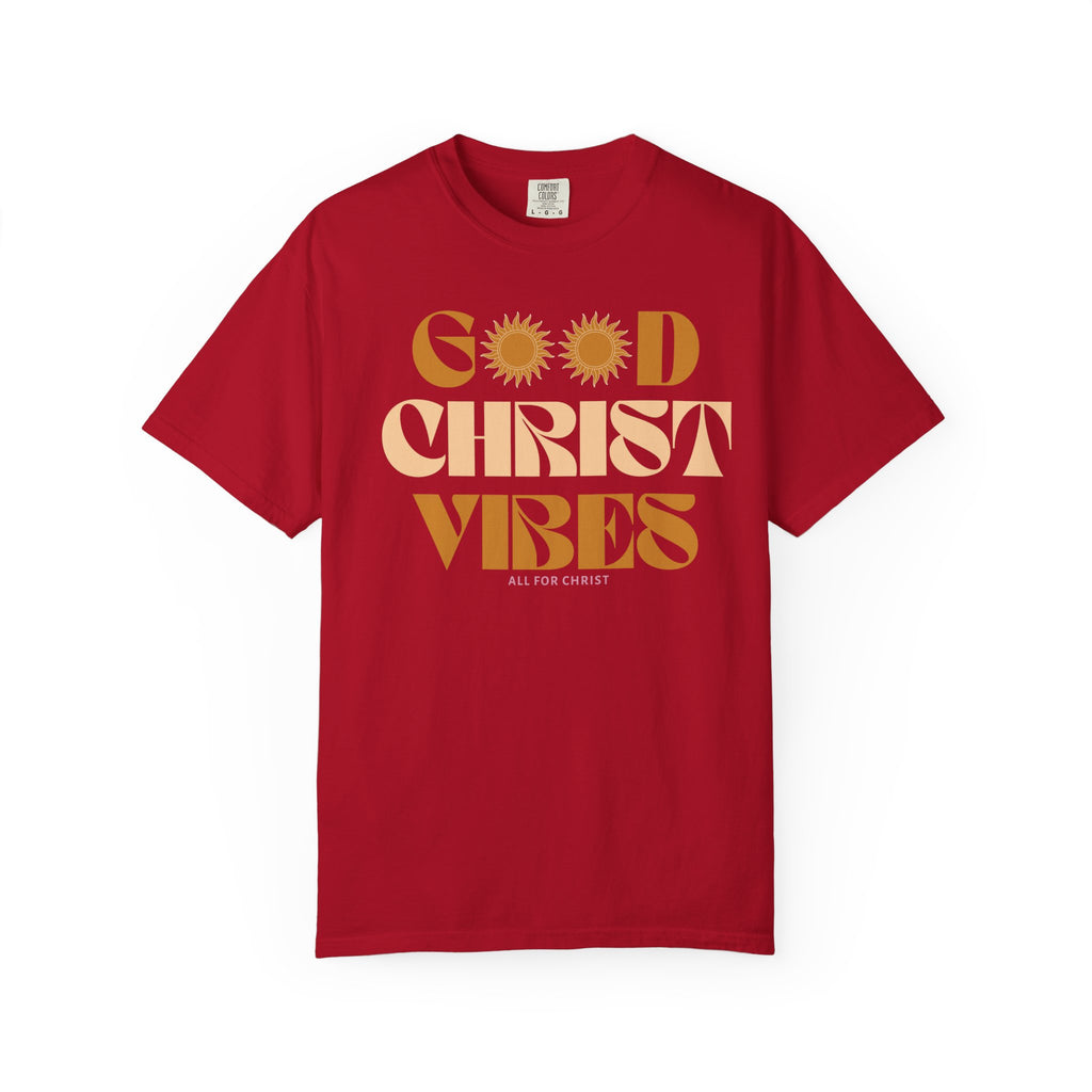 Good Christ Vibes T-Shirt — Retro Faith Graphic Tee