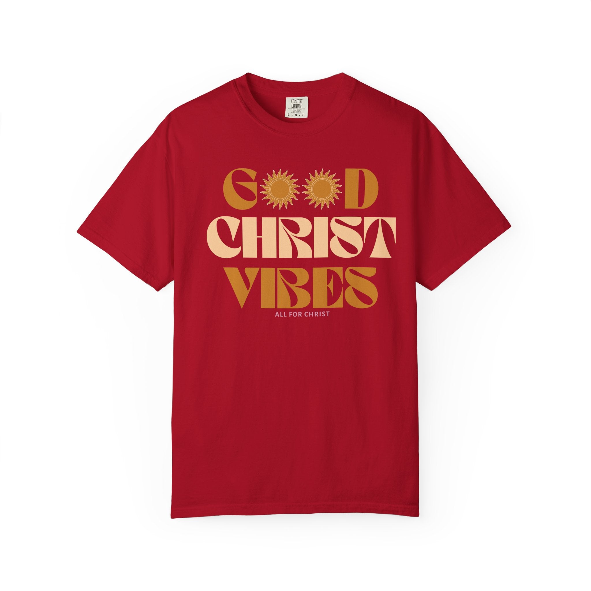 Good Christ Vibes T-Shirt — Retro Faith Graphic Tee