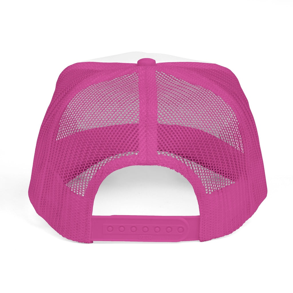 LOVE Retro Trucker Cap — 70s Hippie Vibe Mesh Hat