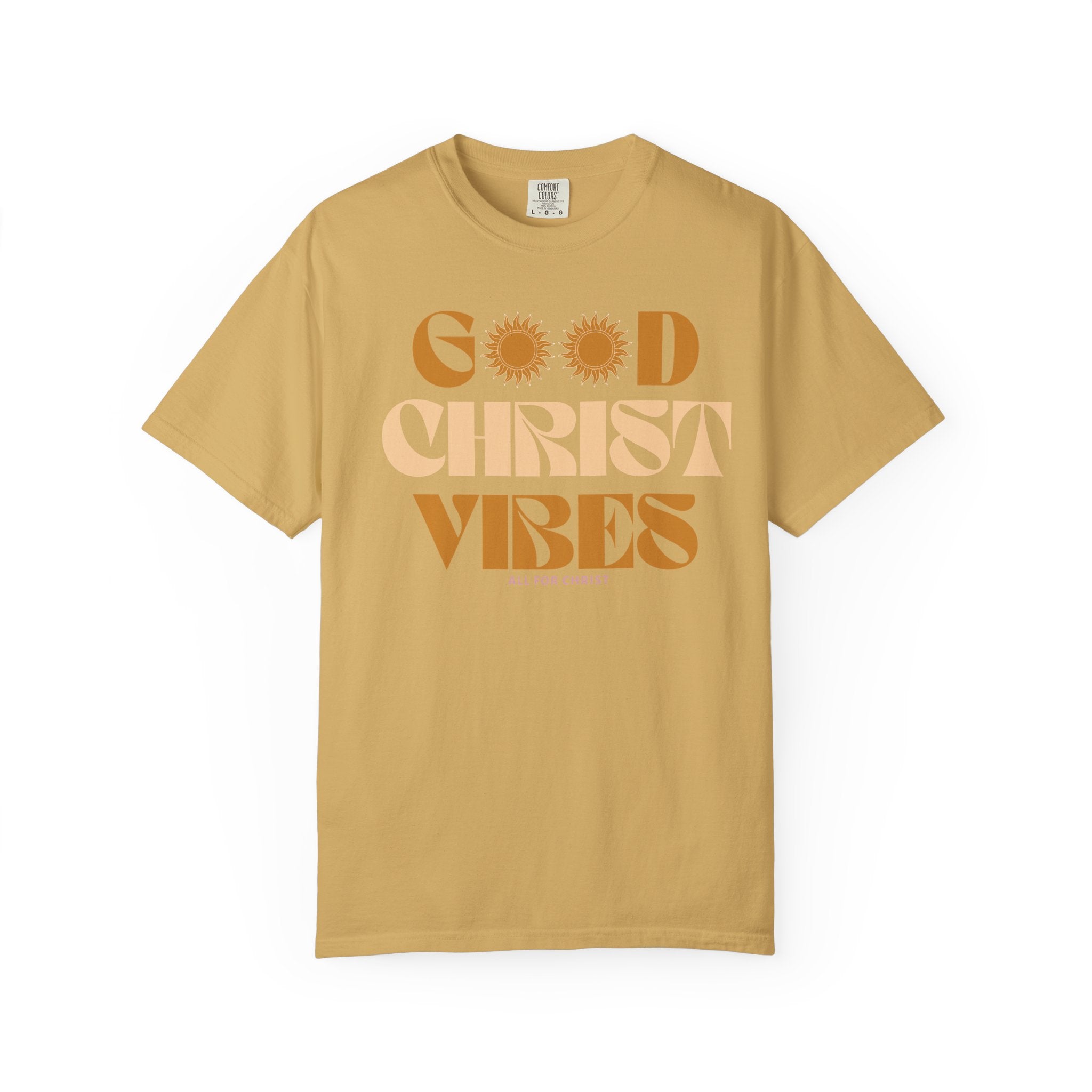 Good Christ Vibes T-Shirt — Retro Faith Graphic Tee