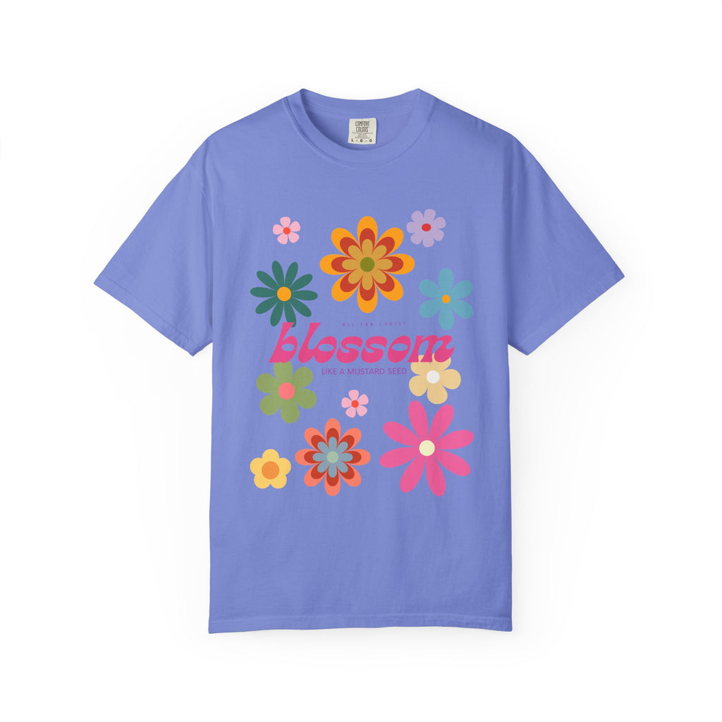 Blossom Floral Tee — Retro Flower Graphic T-Shirt