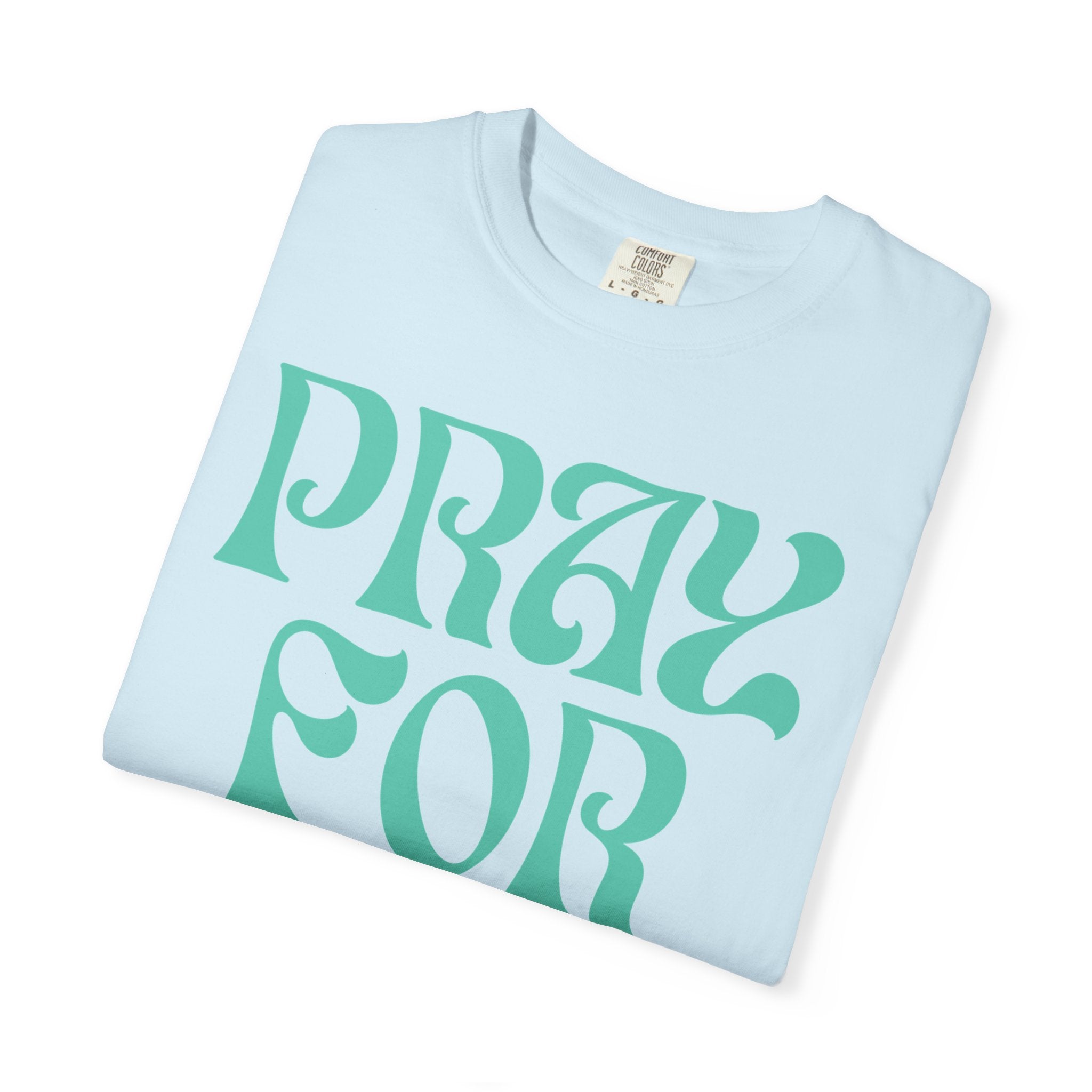 Pray for Love Tee — Vintage Script Graphic T‑Shirt