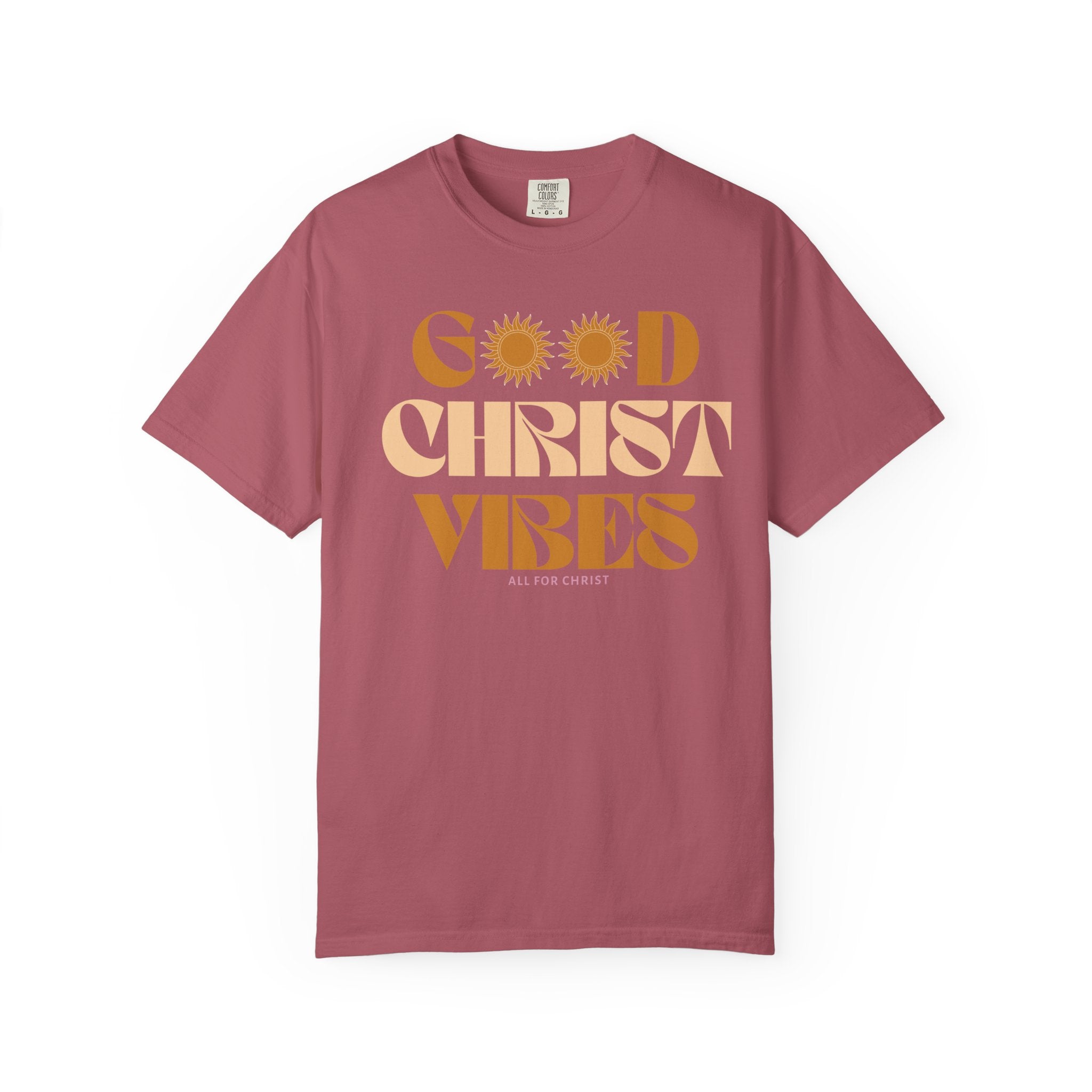 Good Christ Vibes T-Shirt — Retro Faith Graphic Tee