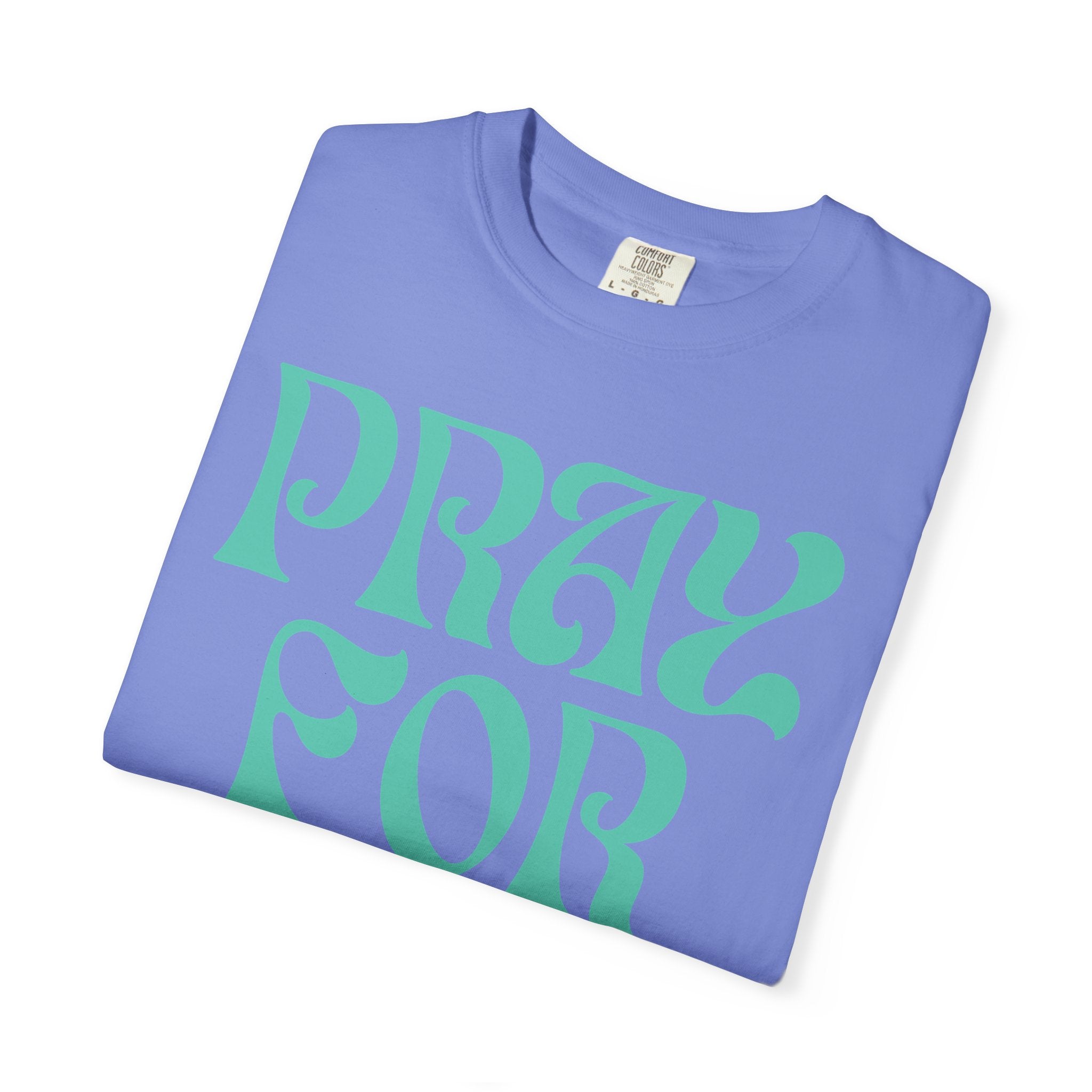 Pray for Love Tee — Vintage Script Graphic T‑Shirt